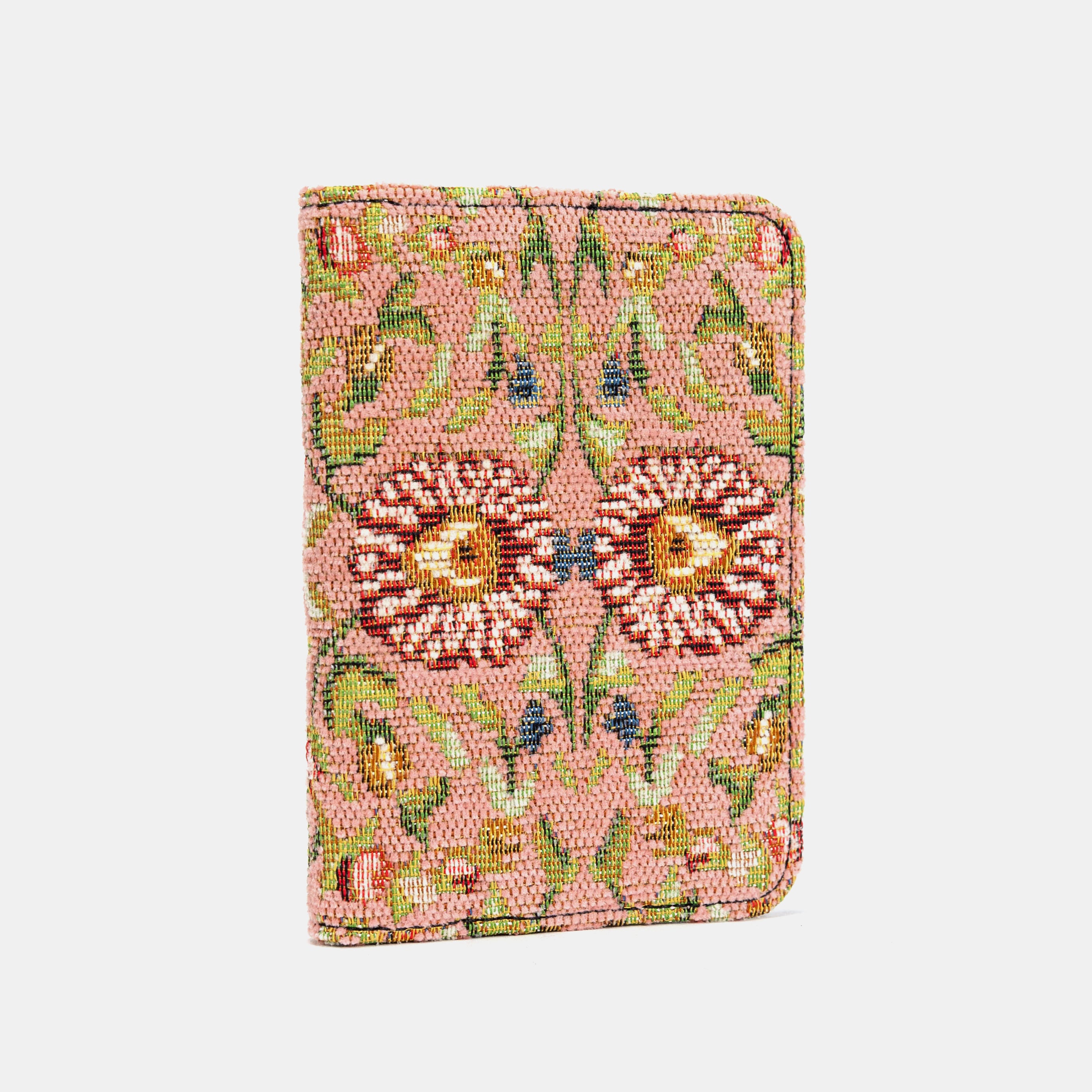 Oriental Pink Passport Cover Carpetbag of America side