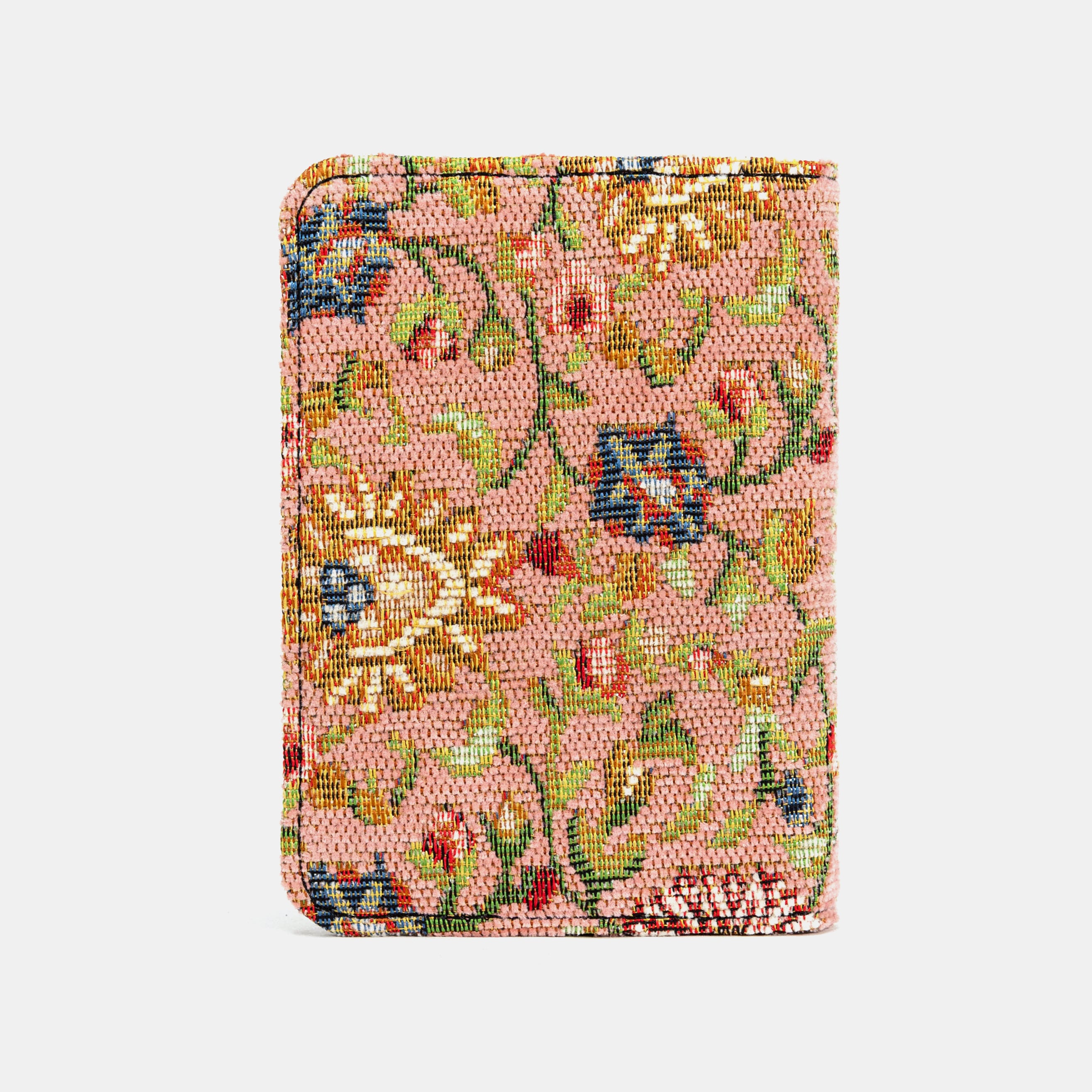 Oriental Pink Passport Cover Carpetbag of America back