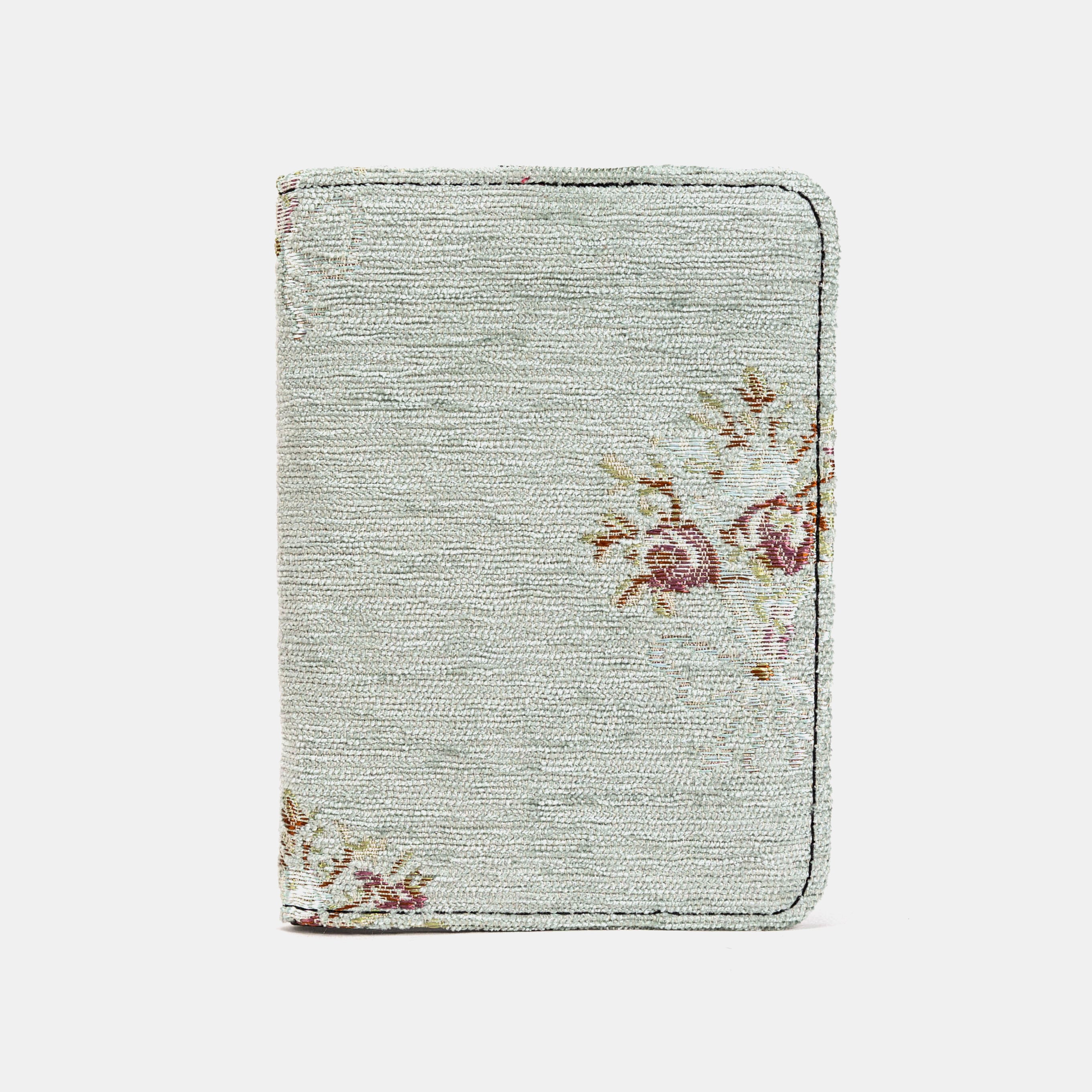 Bouquet Pattern Flap Passport Cover Carpetbag of America main