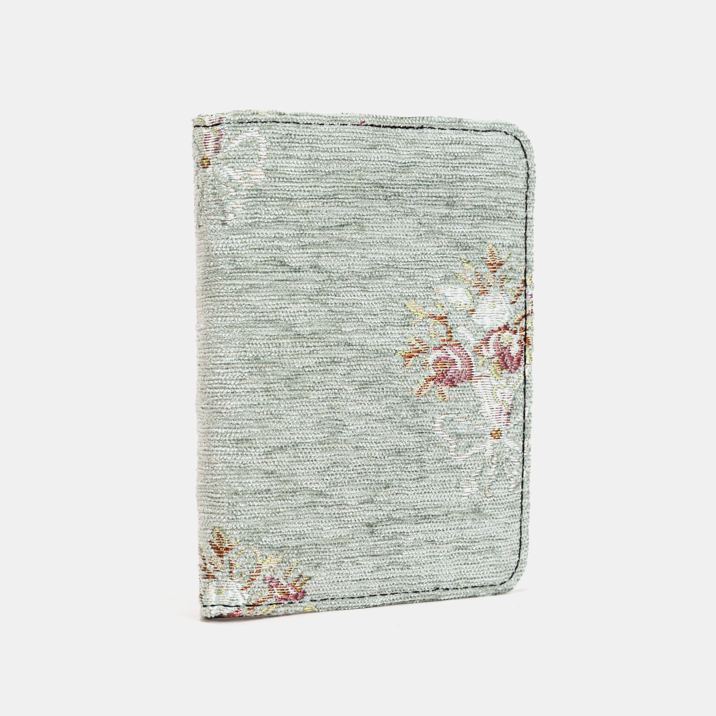 Bouquet Pattern Flap Passport Cover Carpetbag of America side