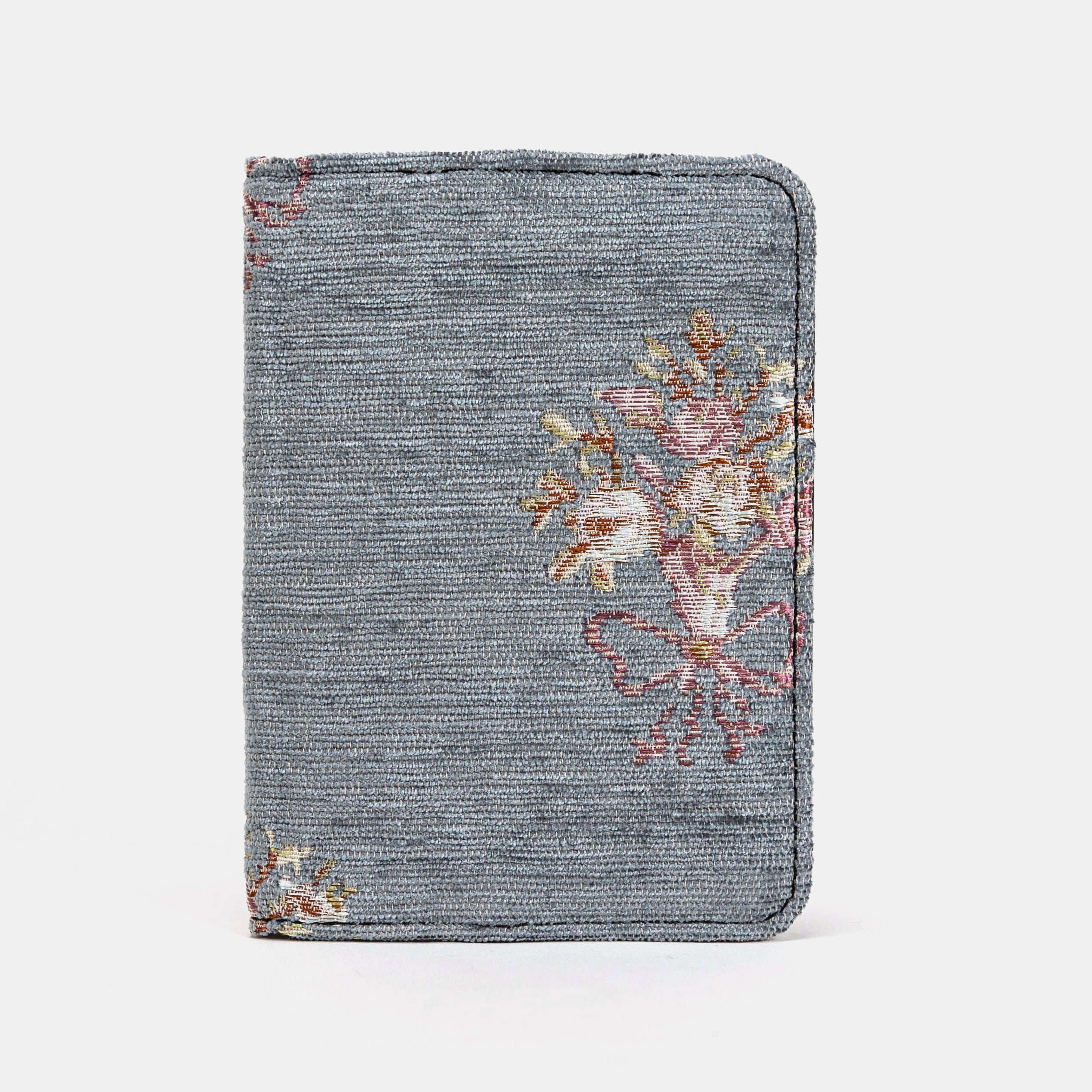 Bouquet Pattern Flap Passport Cover Carpetbag of America main