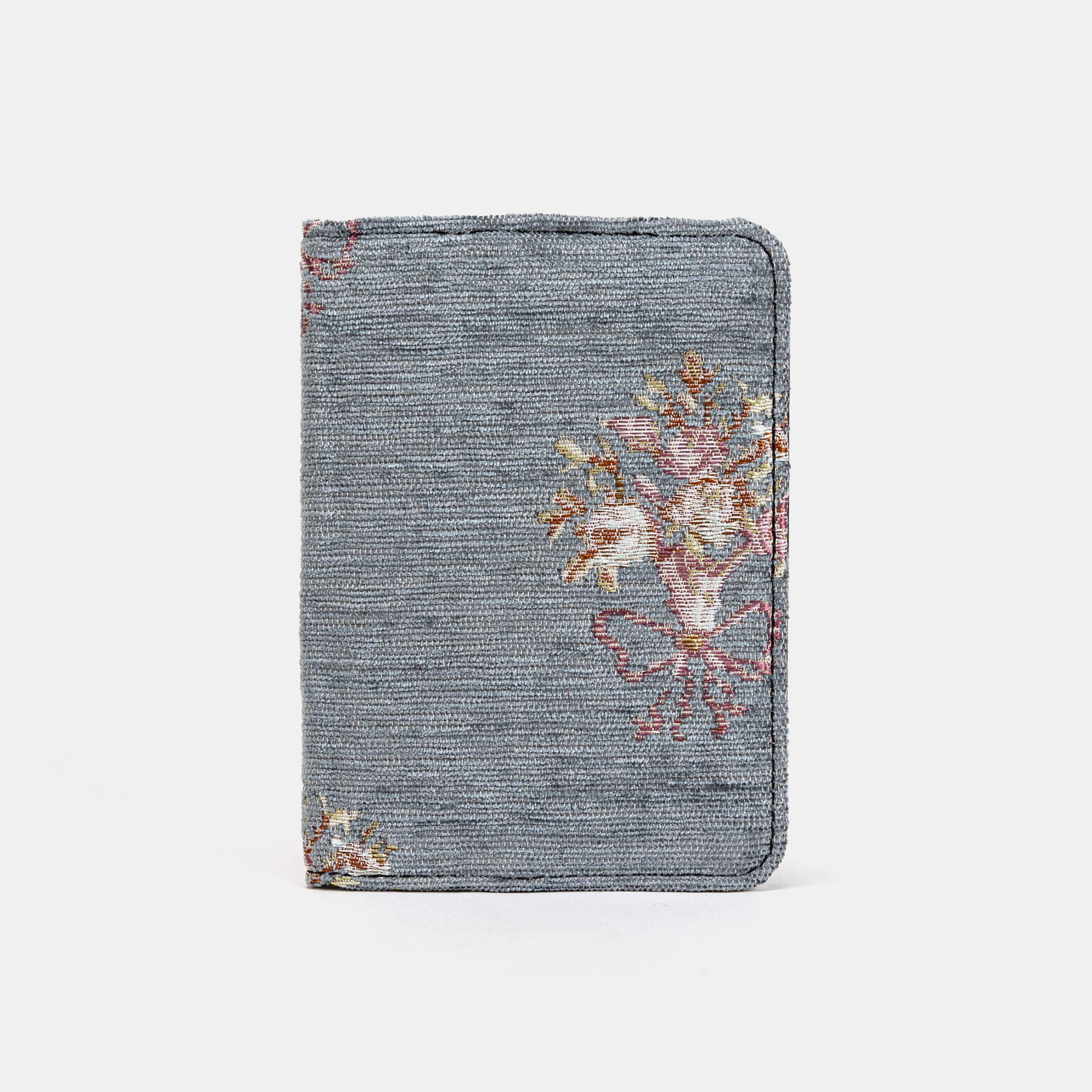 Bouquet Pattern Flap Passport Cover Carpetbag of America main