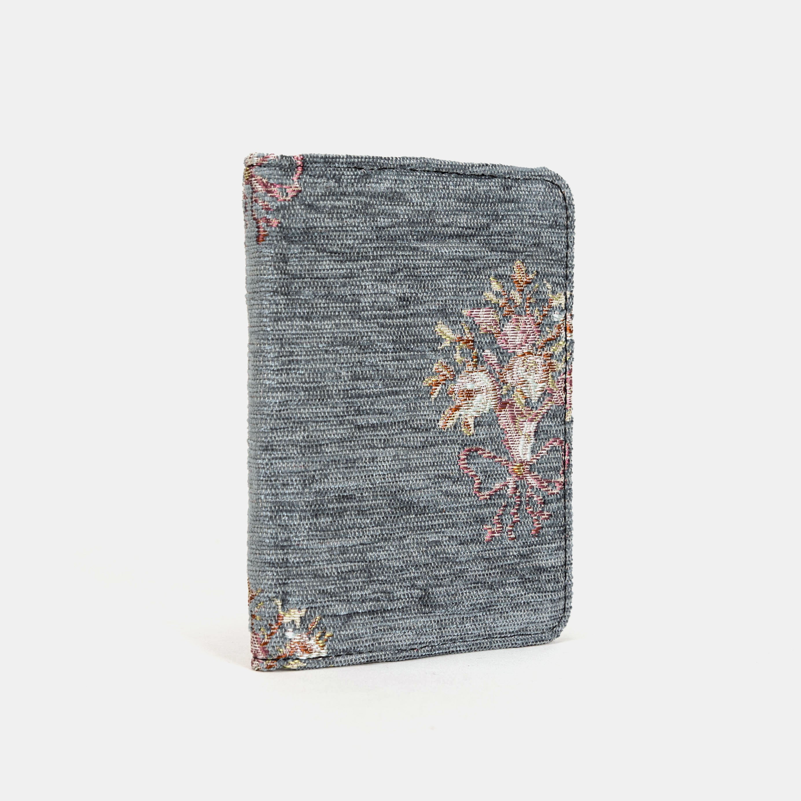 Bouquet Pattern Flap Passport Cover Carpetbag of America side