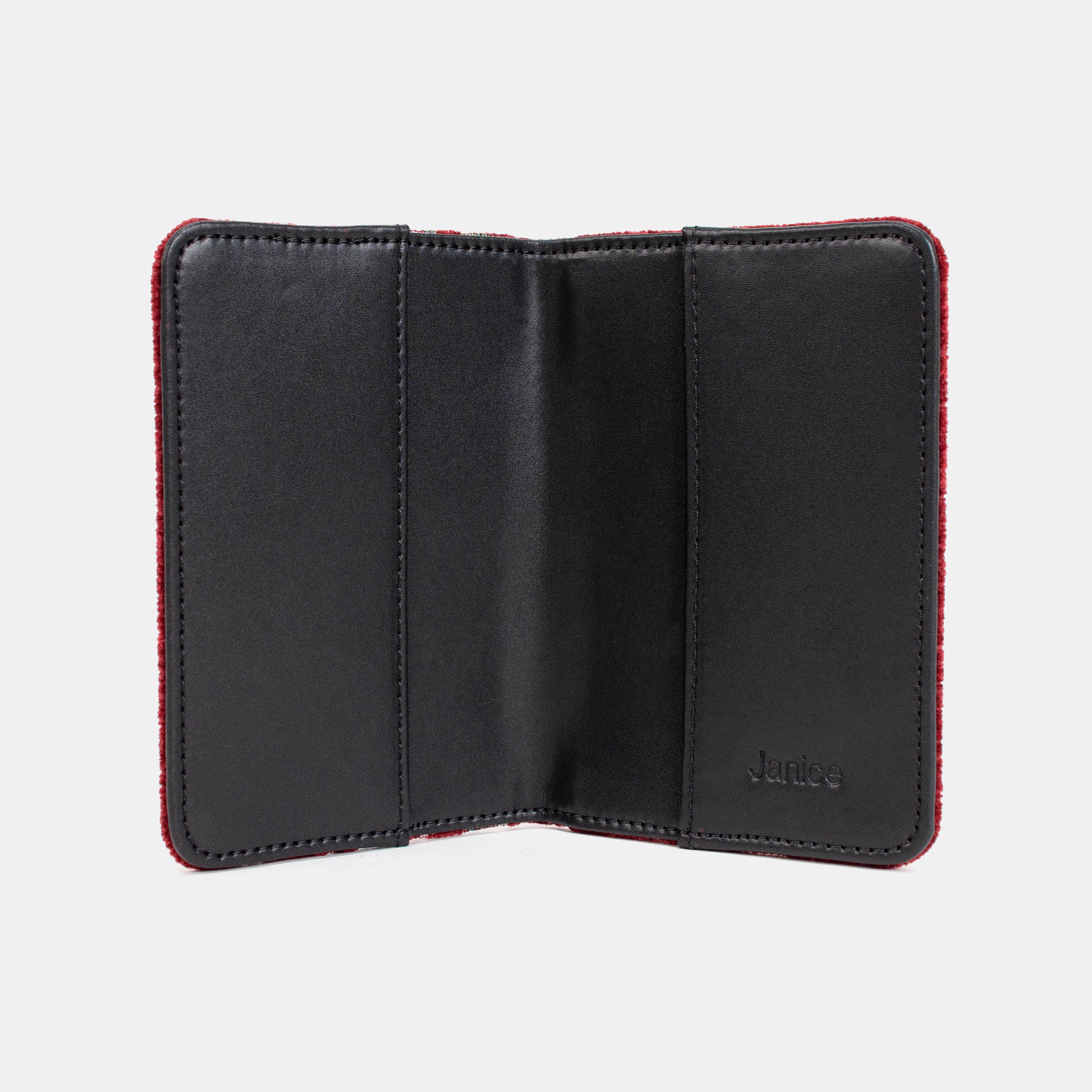 Rose Trail Red Passport Cover