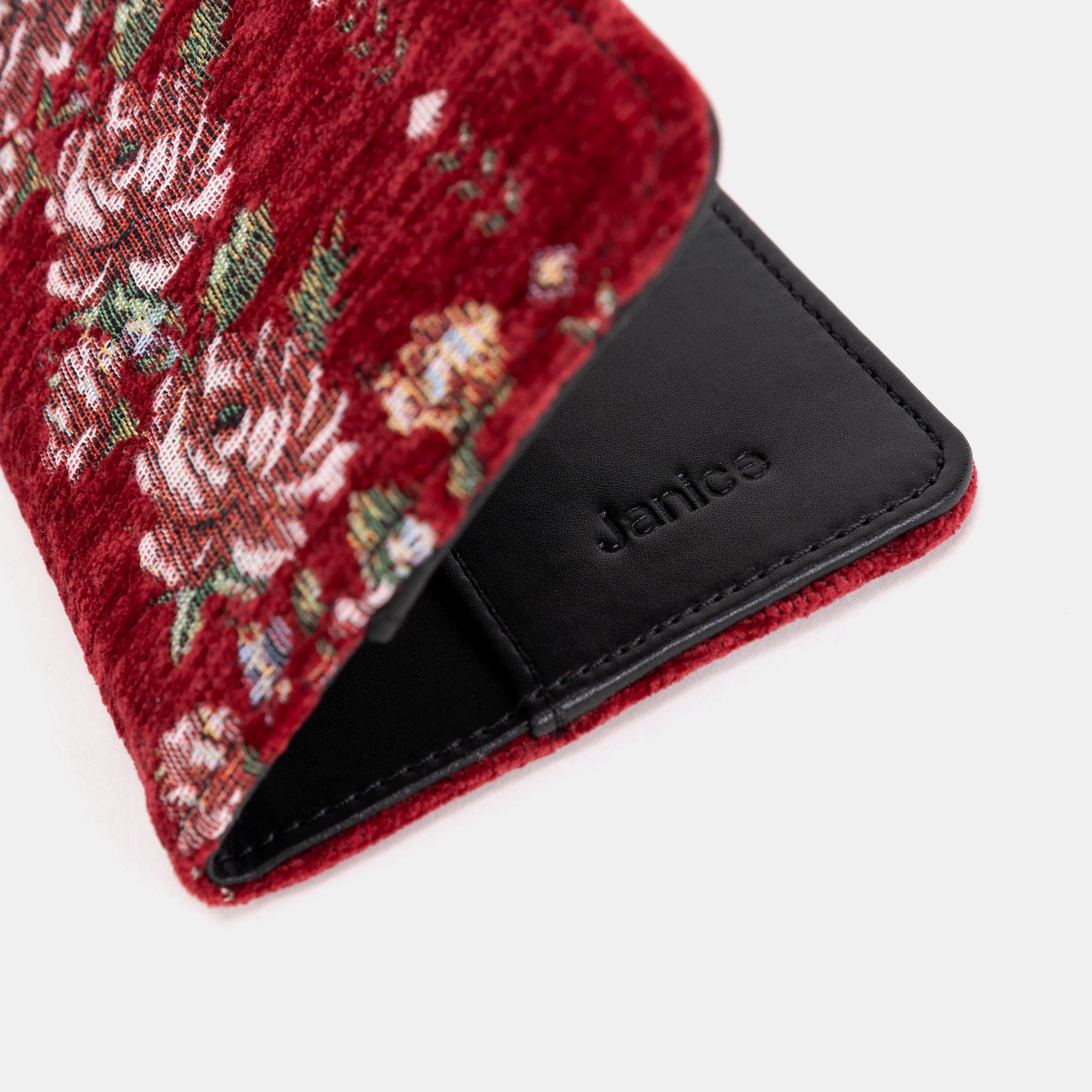 Rose Trail Red Passport Cover