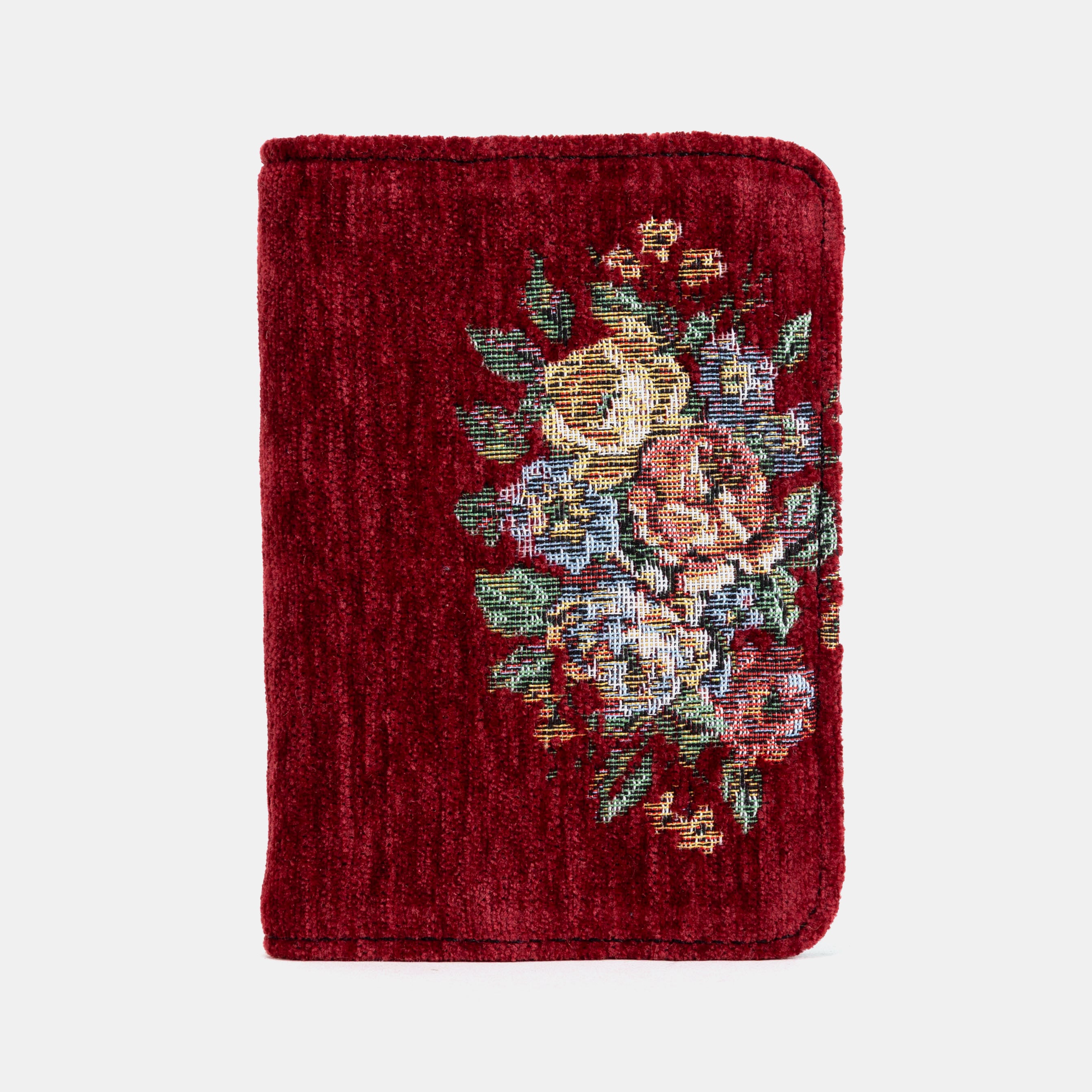 Rose Bouquet Red Passport Cover