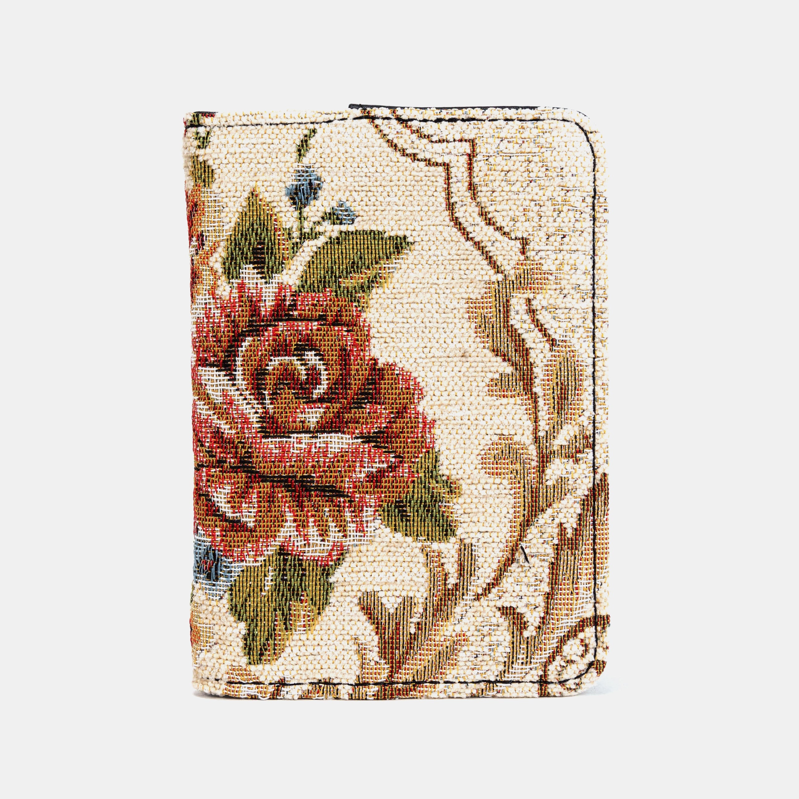 Floral Cream Passport Cover