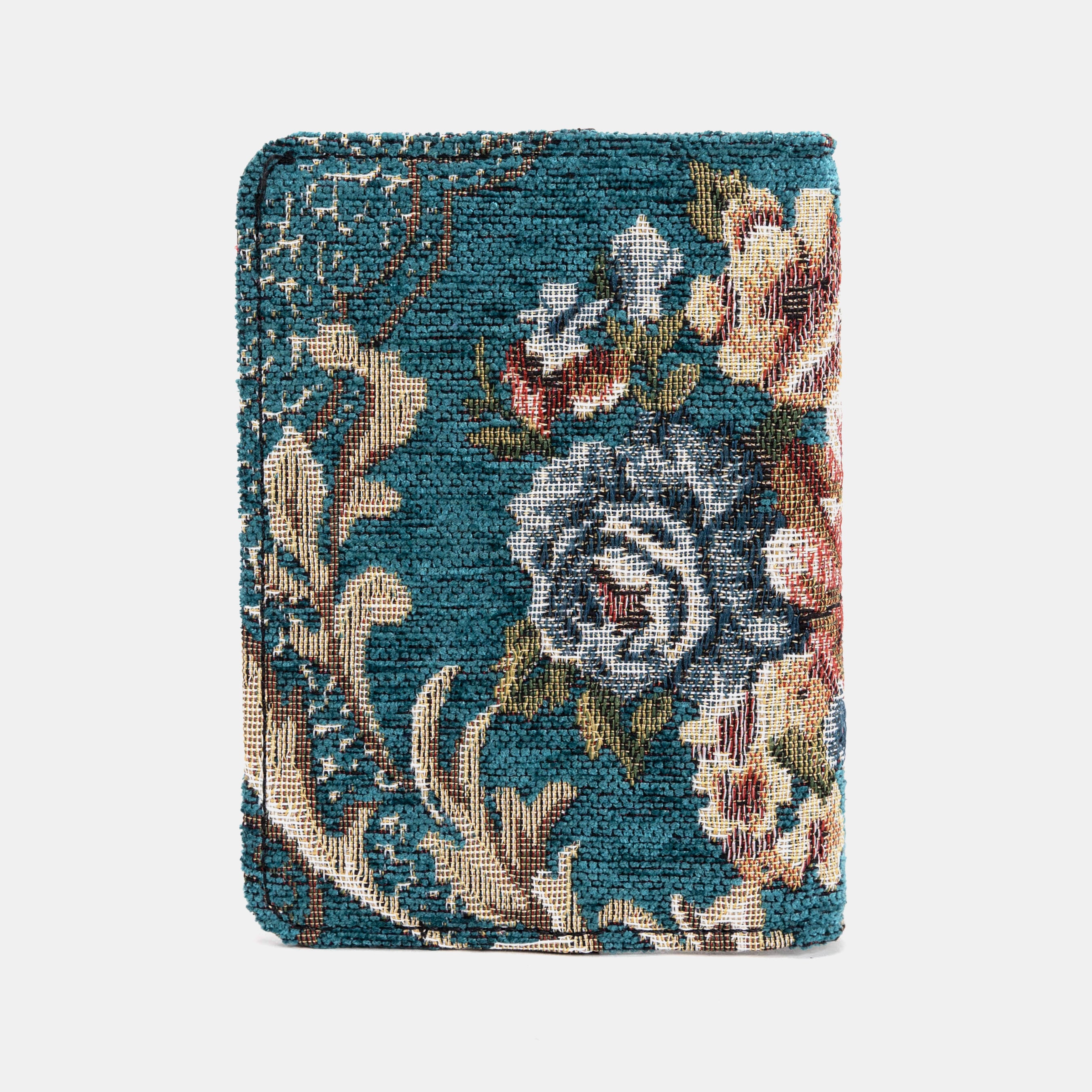 Floral Teal Passport Cover