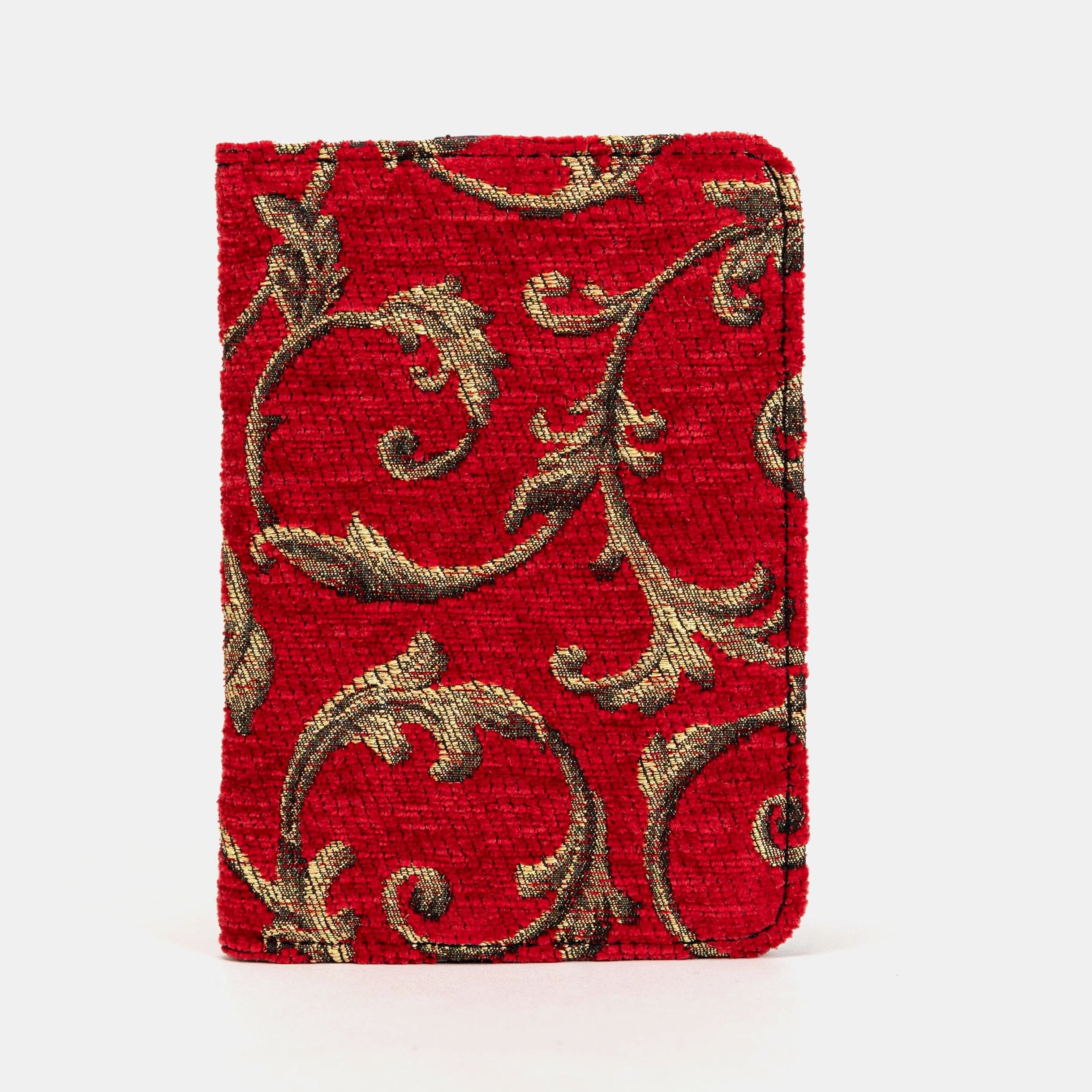 Vintage Ivy Red Passport Cover Carpetbag of America main