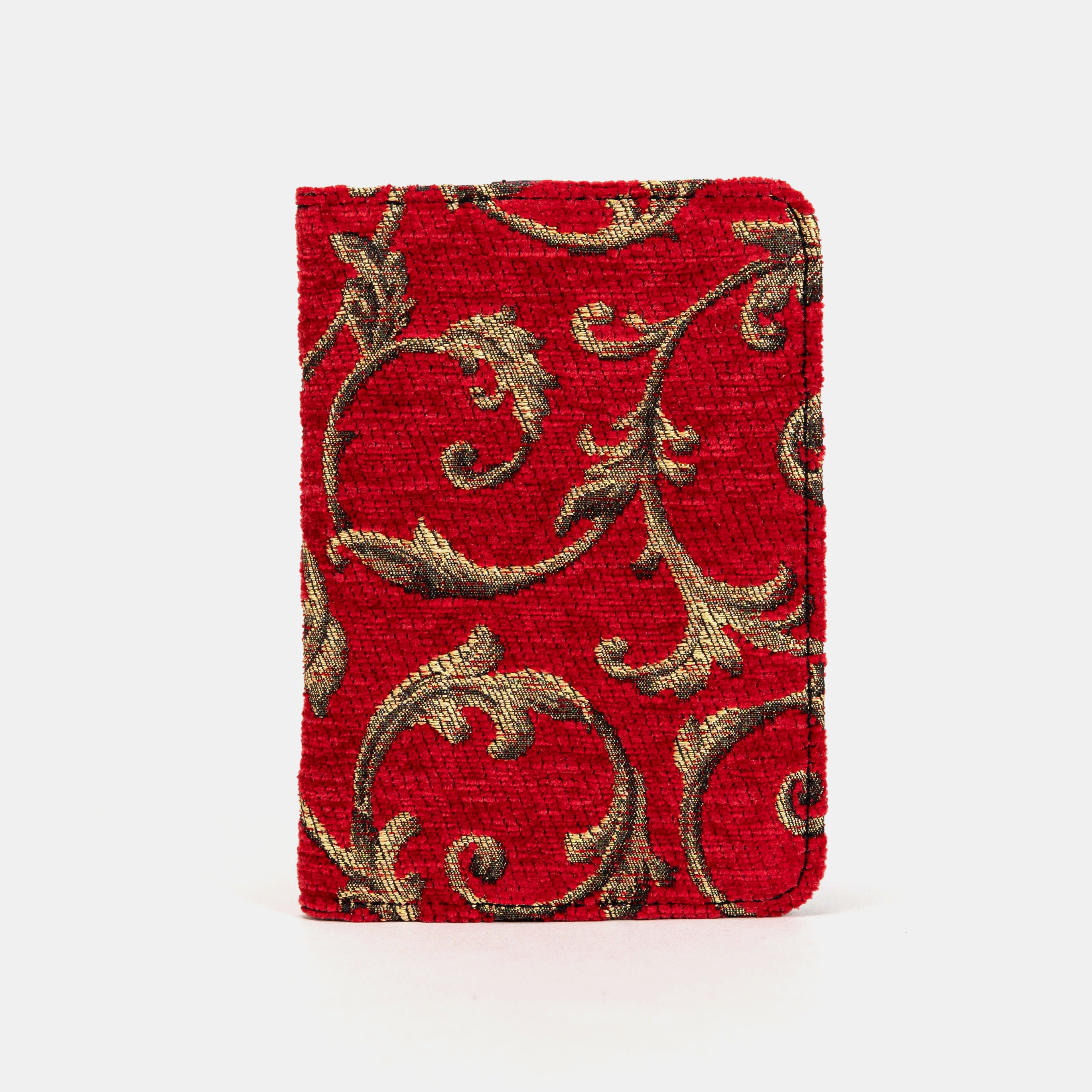 Vintage Ivy Red Passport Cover Carpetbag of America main