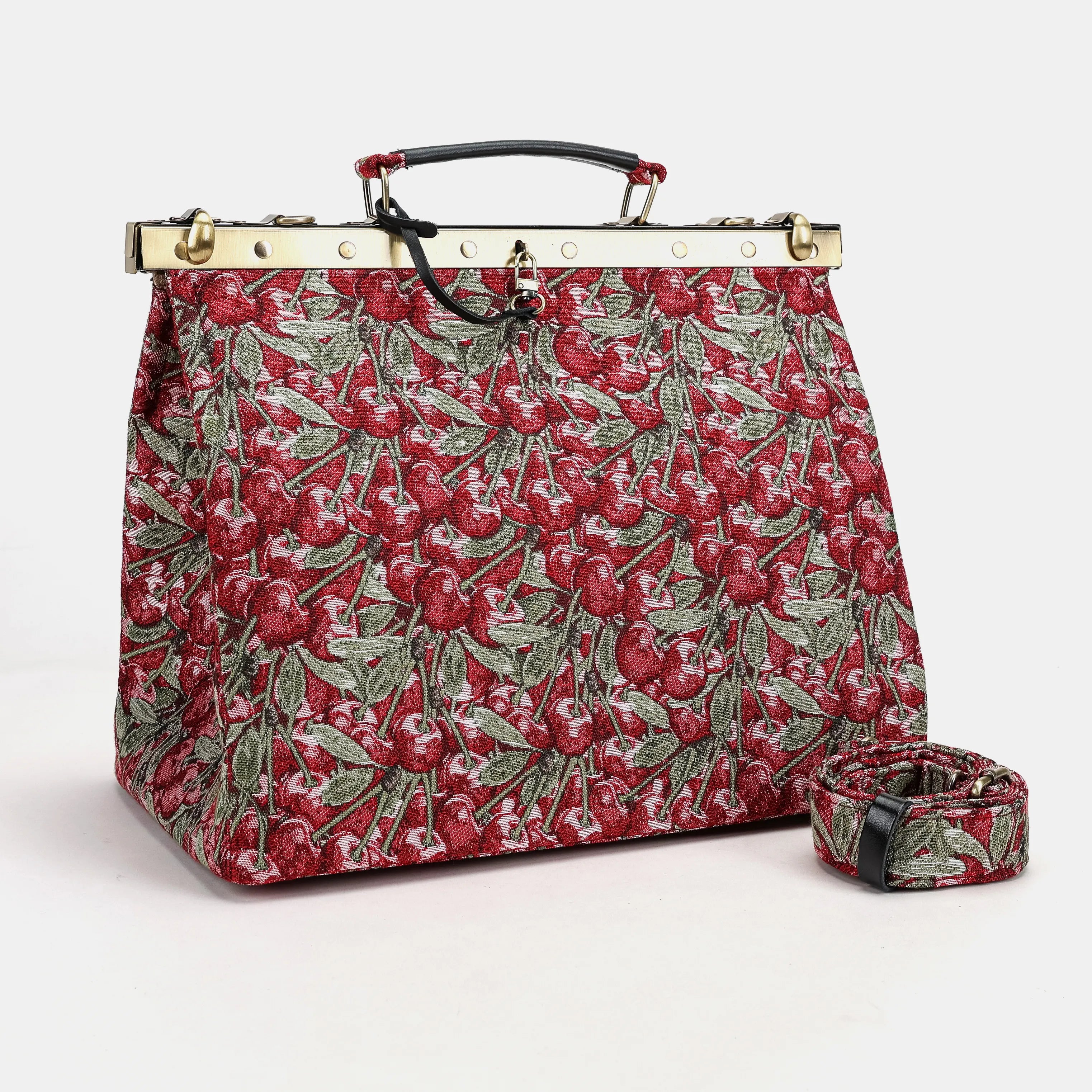 Cherry Cascade Carpet Gladstone Bag primary