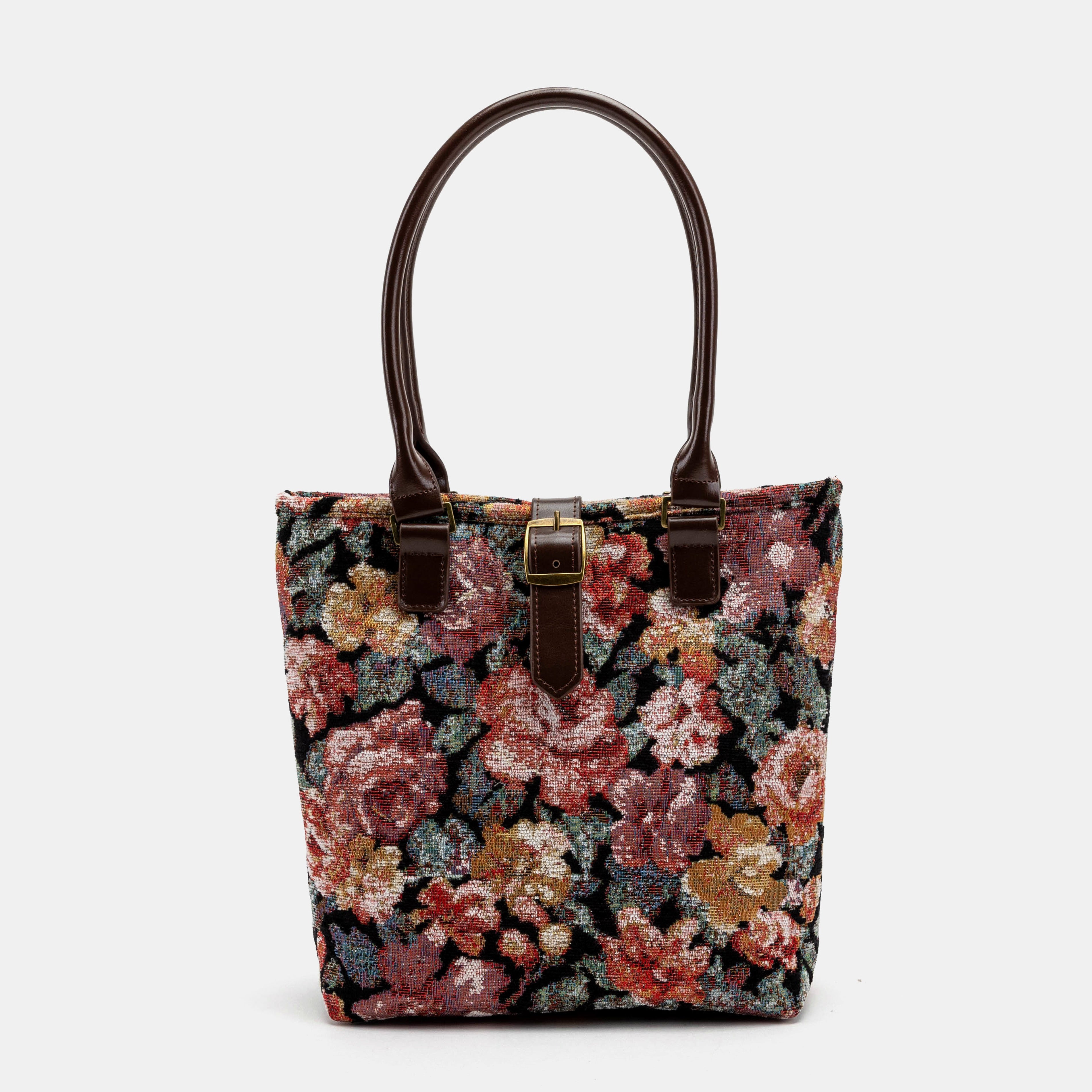 Floral Rose Everyday Tote Bag Carpetbag of America front