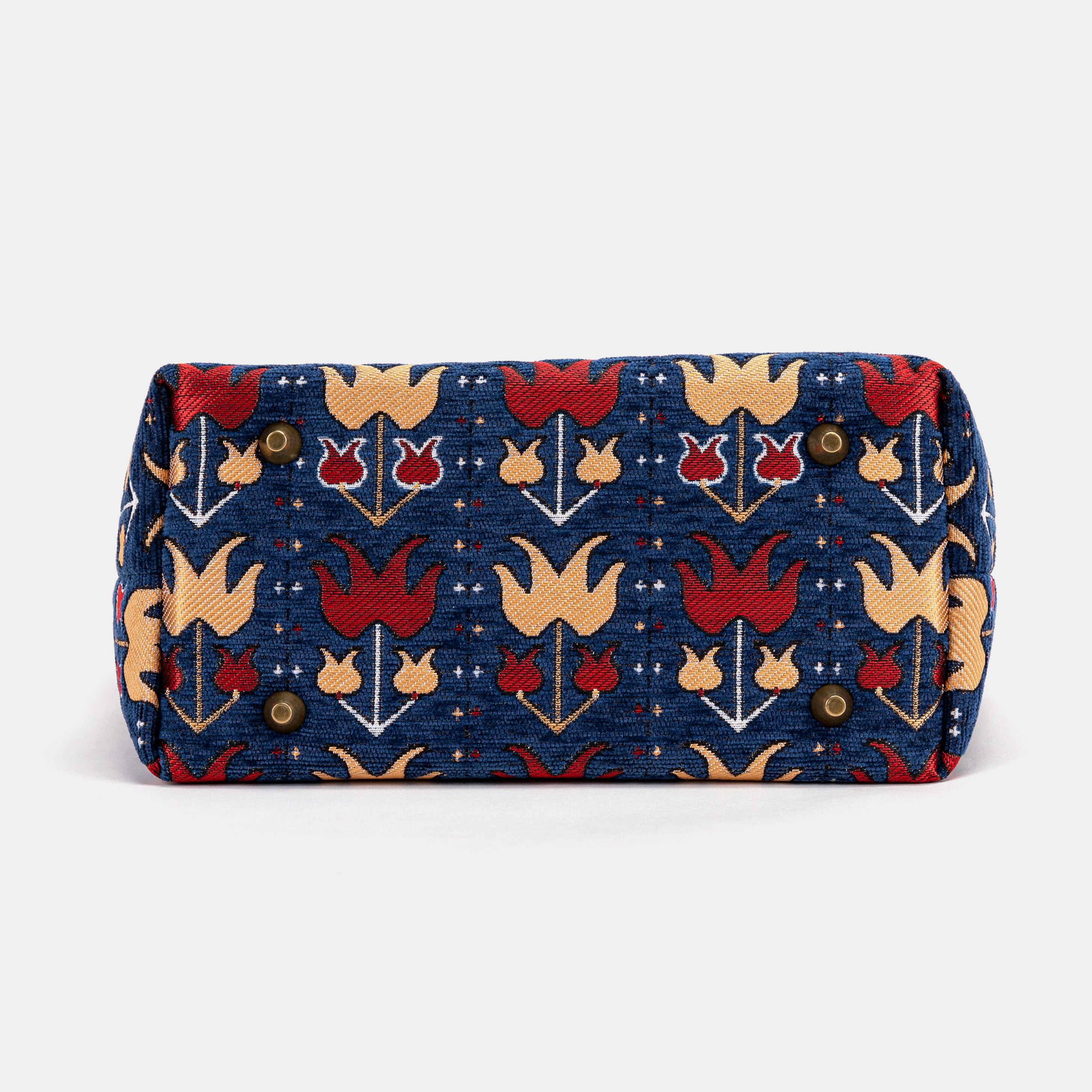 Poppy Bloom Everyday Tote Bag bottom