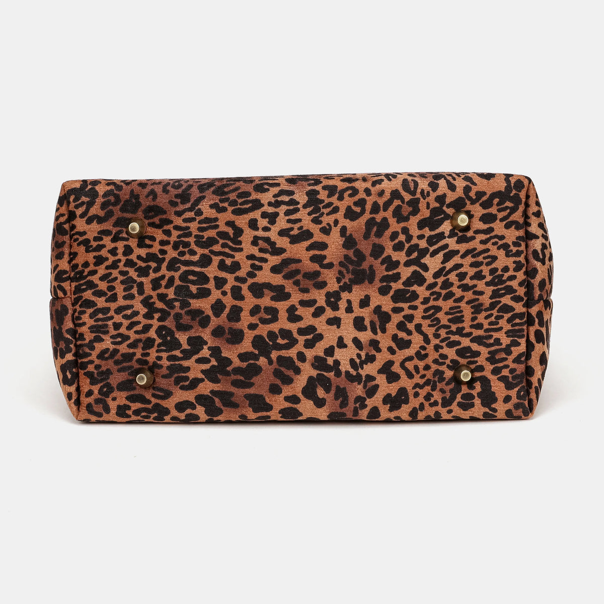 Leopard Classic Everyday Tote Carpetbag of America bottom