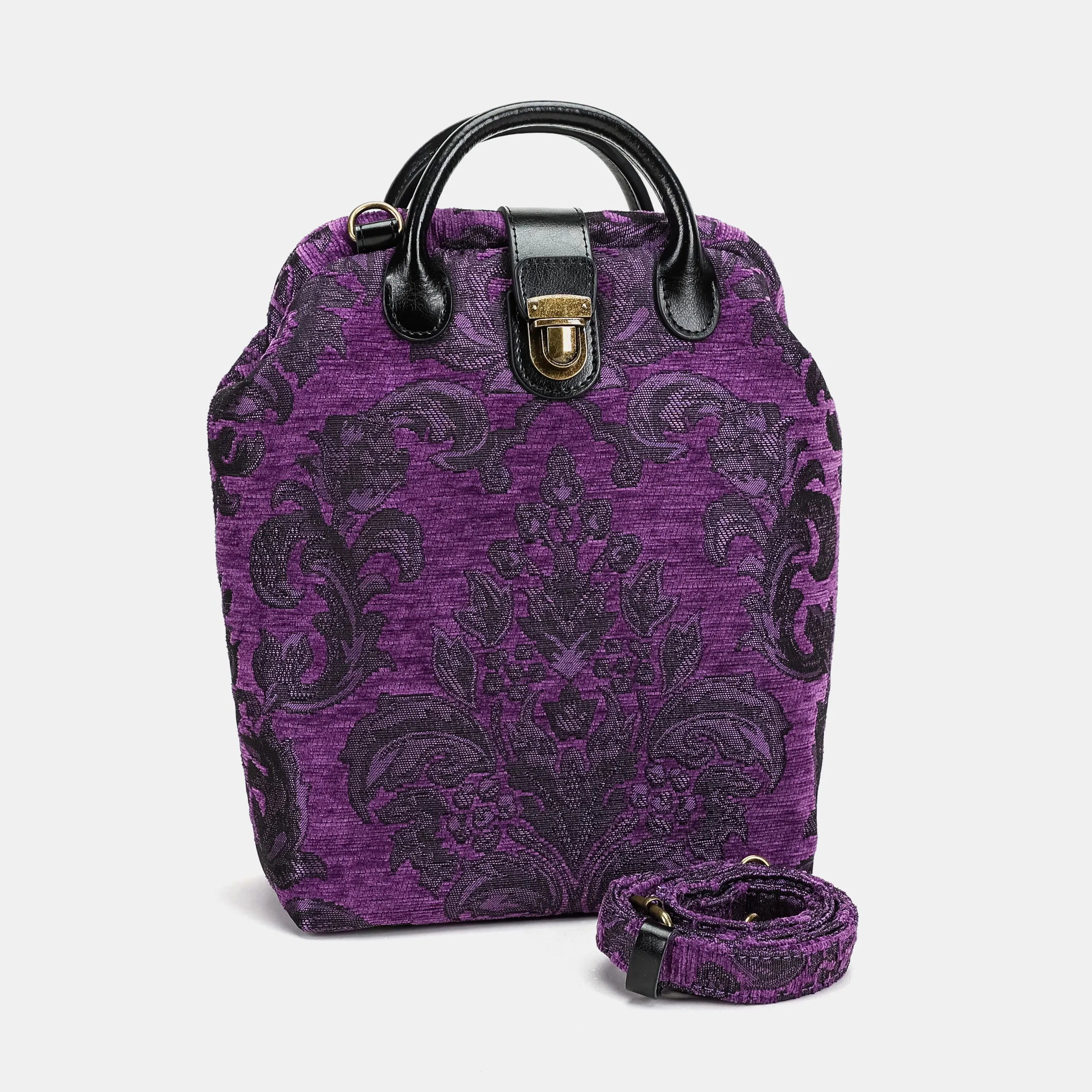 Victorian Blossom Purple Carpet Everyday Backpack Carpetbag of America main