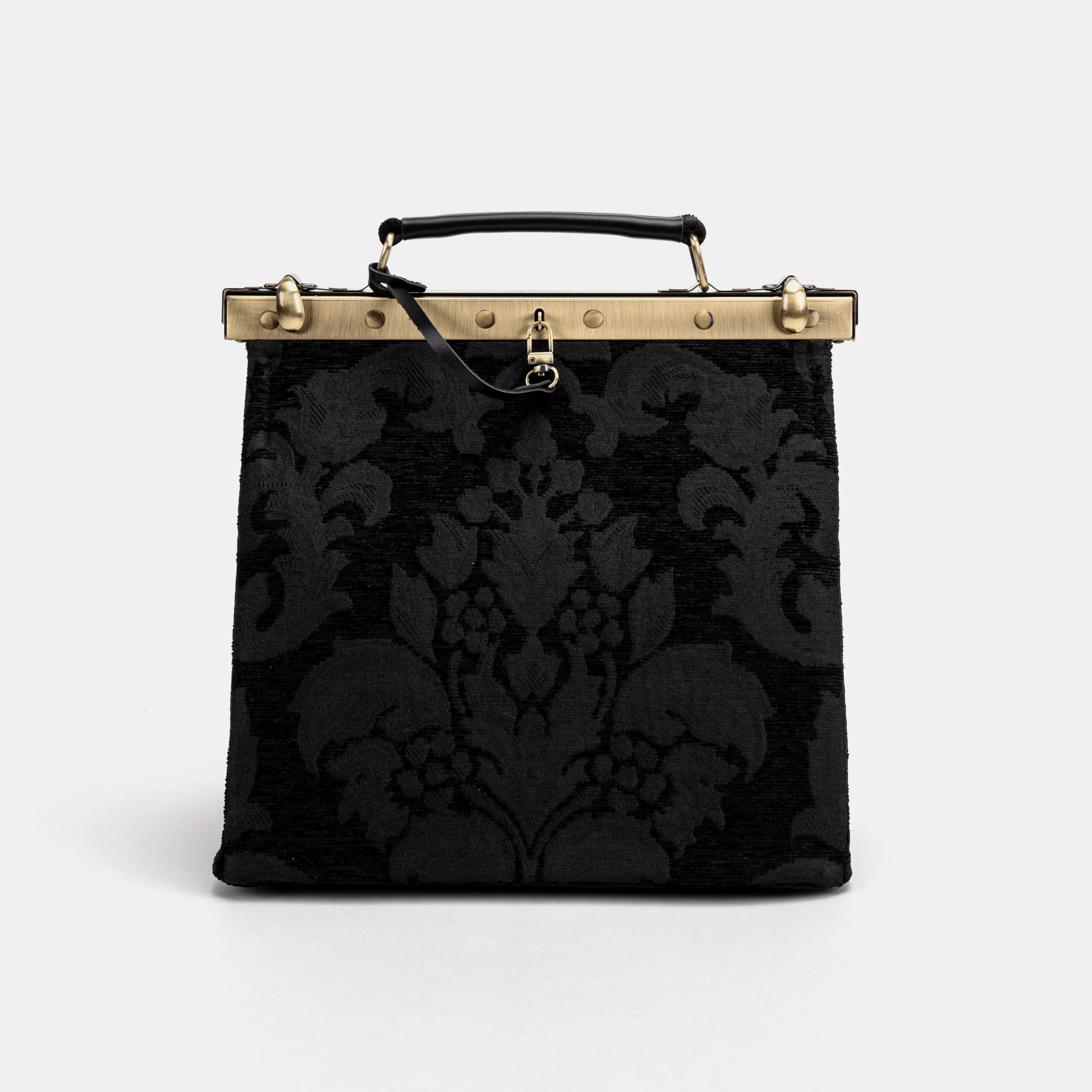 Victorian Blossom black/black Cecile Carpet Purse Gladstone Bag of America main