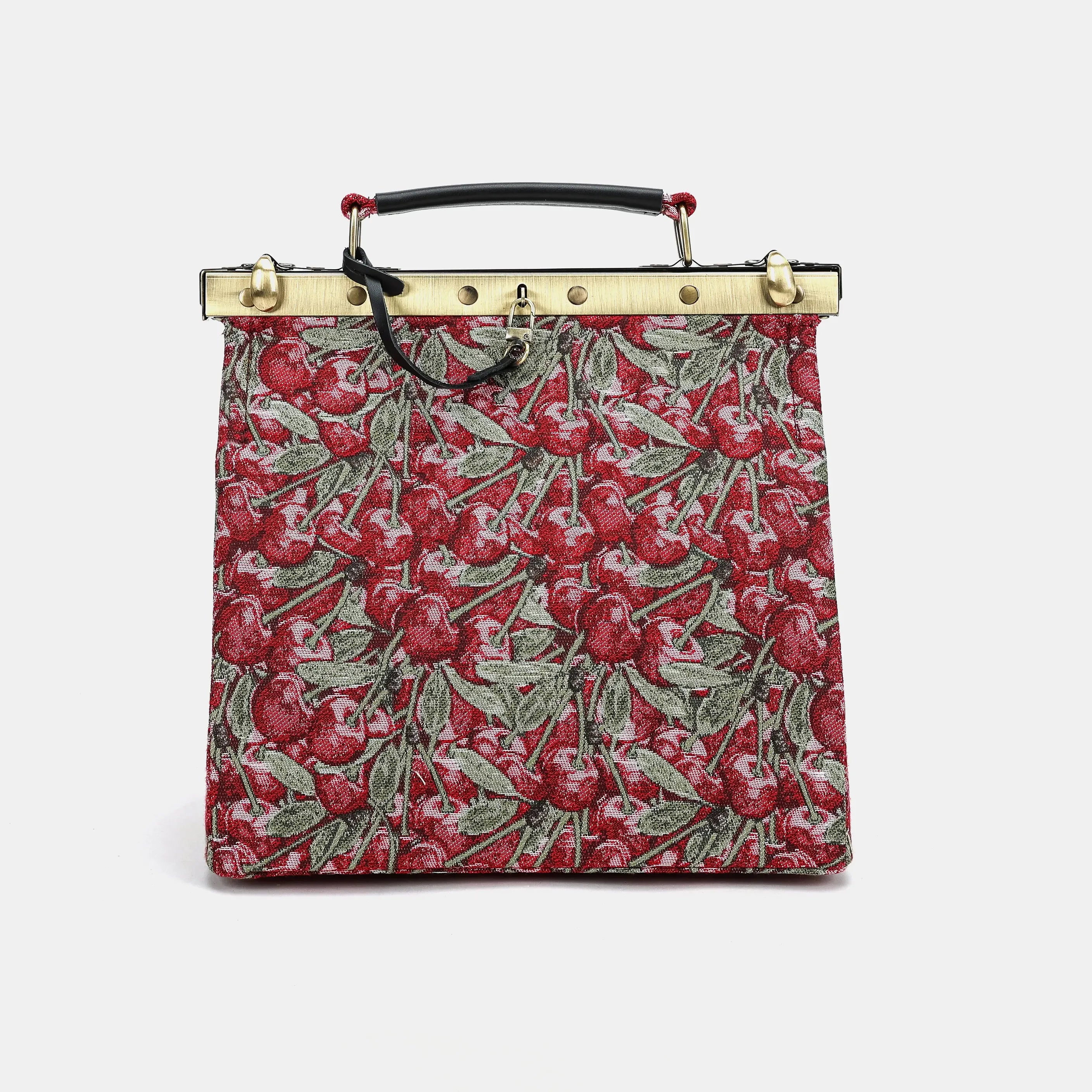 Cherry Cascade Cecile Carpet Purse Gladstone Bag of America main