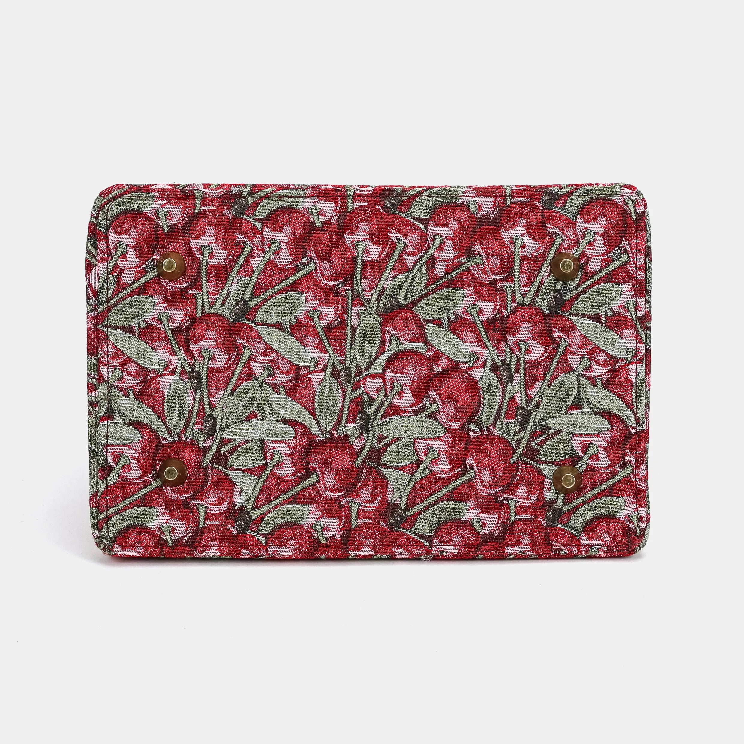 Cherry Cascade Cecile Carpet Purse Gladstone Bag of America bottom