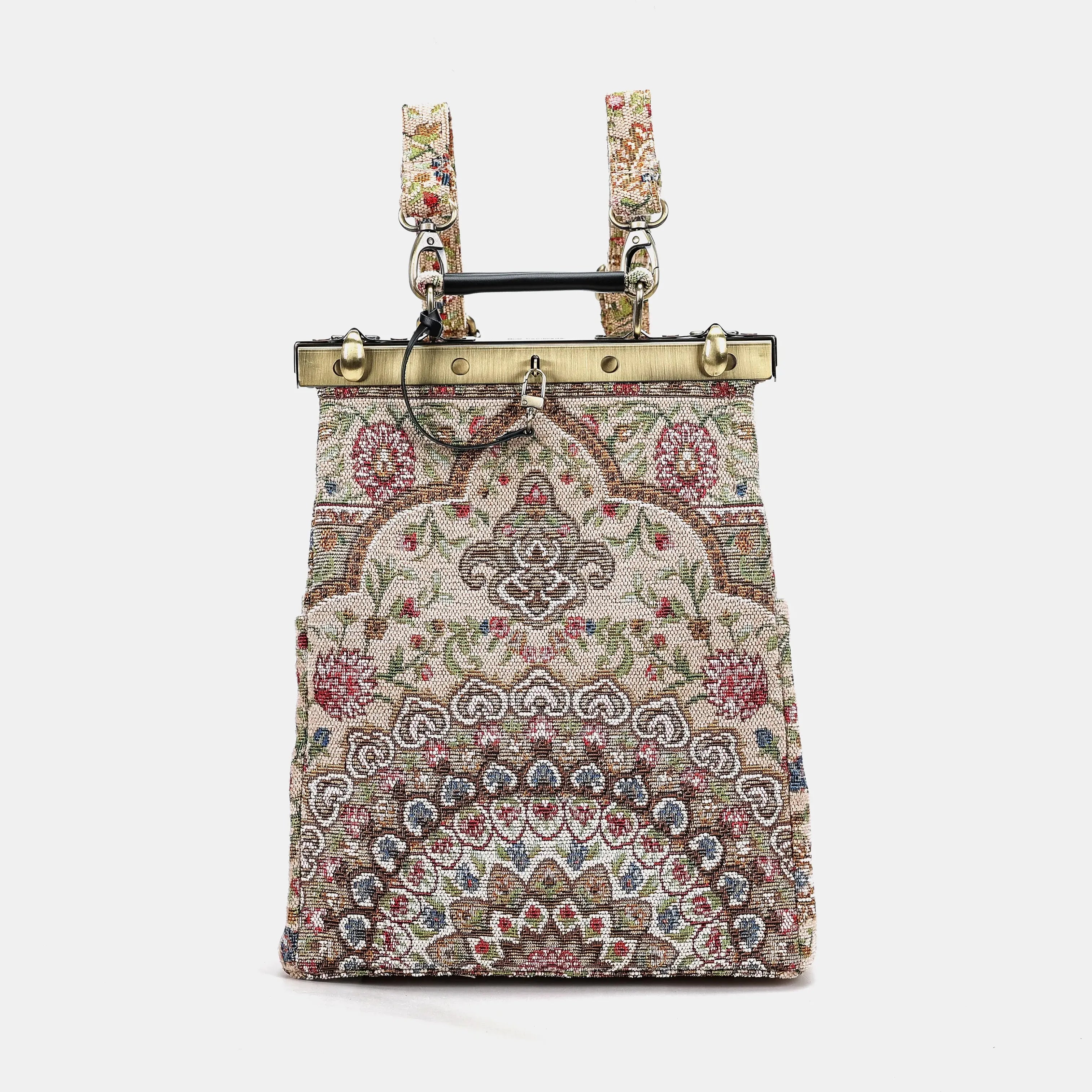 Oriental Beige Helena Carpet Gladstone Backpack of America main