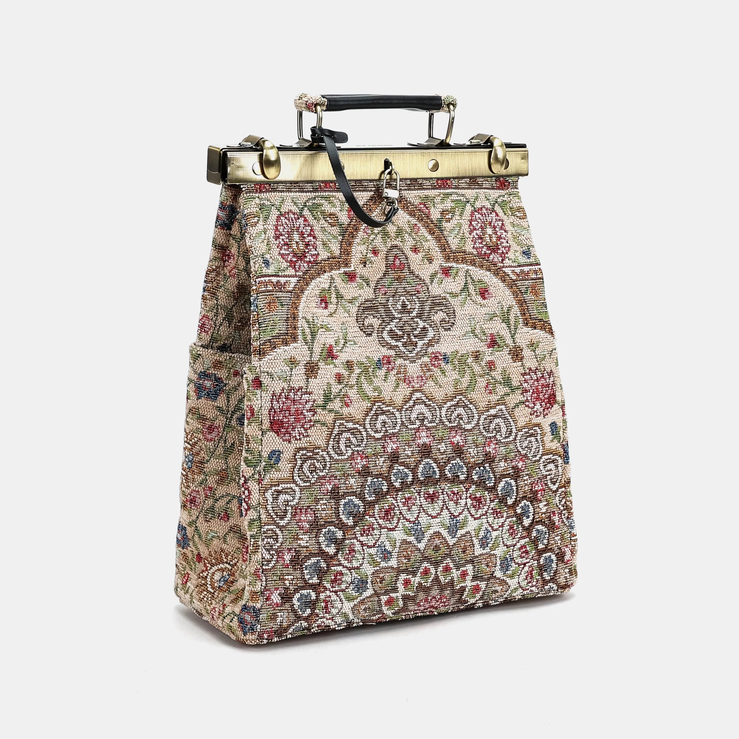 Oriental Beige Helena Carpet Gladstone Backpack of America side