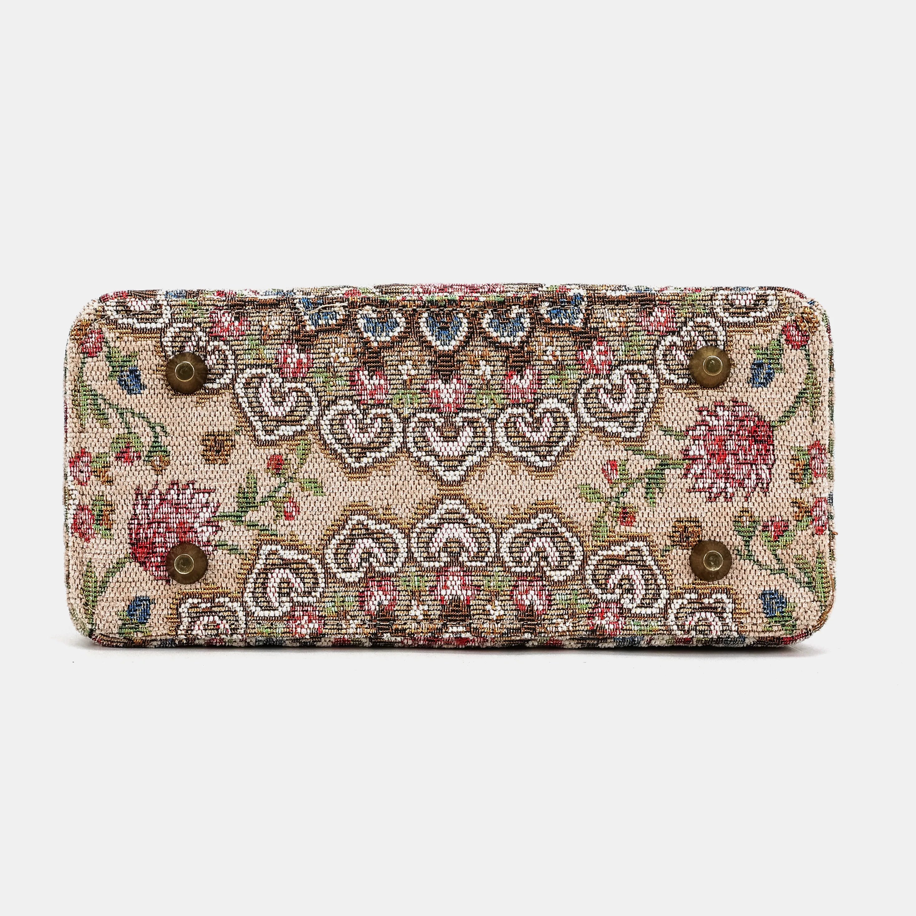 Oriental Beige Helena Carpet Gladstone Backpack of America bottom