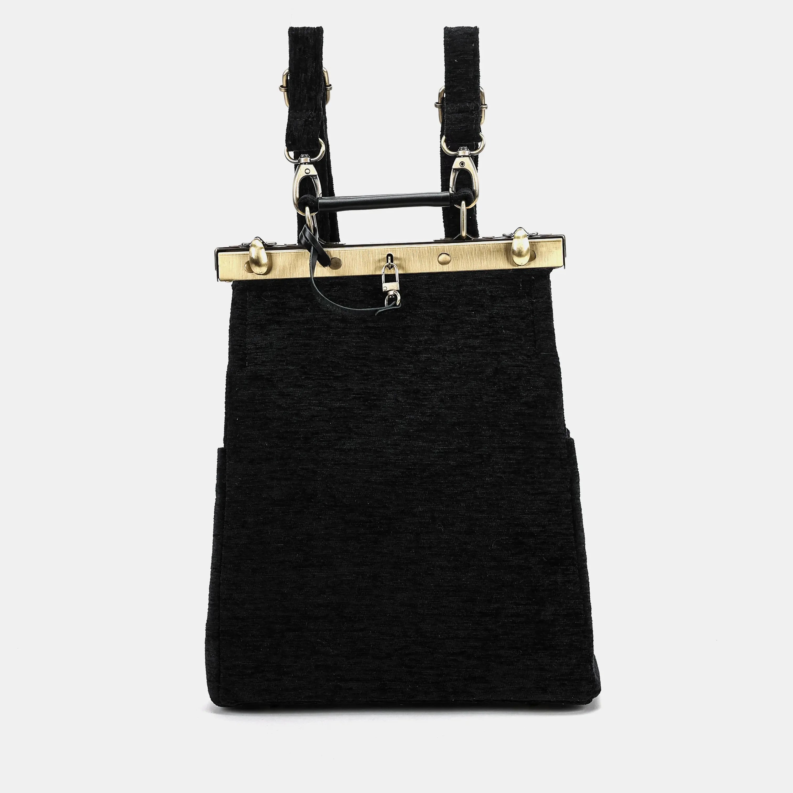 Solid Black Helena Carpet Gladstone Backpack of America main