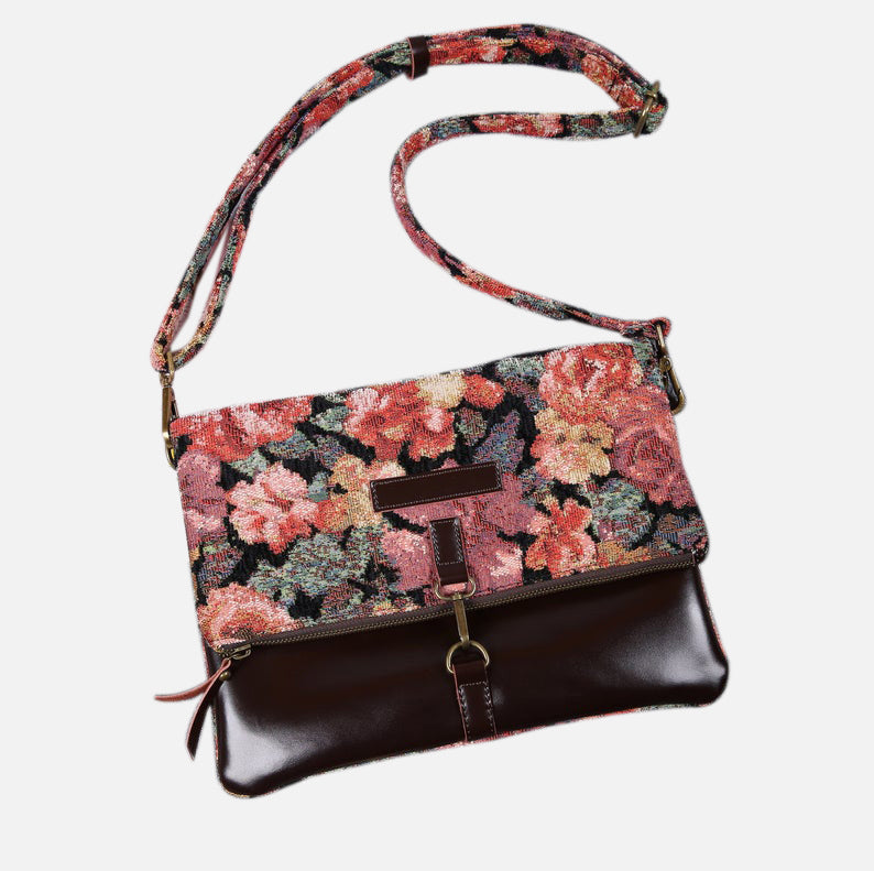 Floral Rose carpet bag MCW Handmade