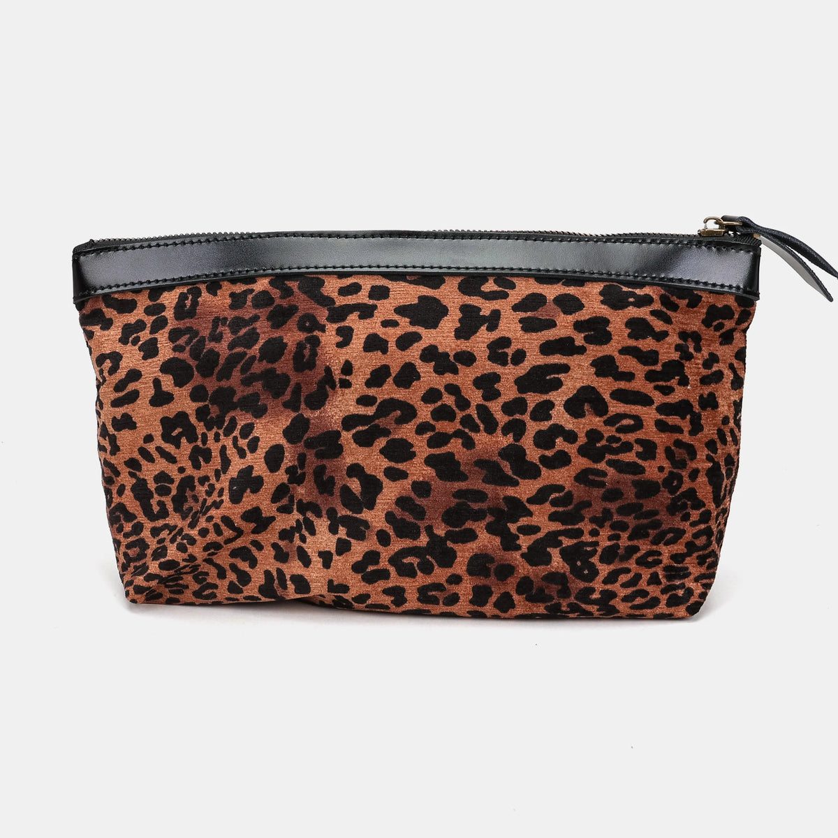 Leopard Classic Carpet Makeup Bag Carpetbag of America back