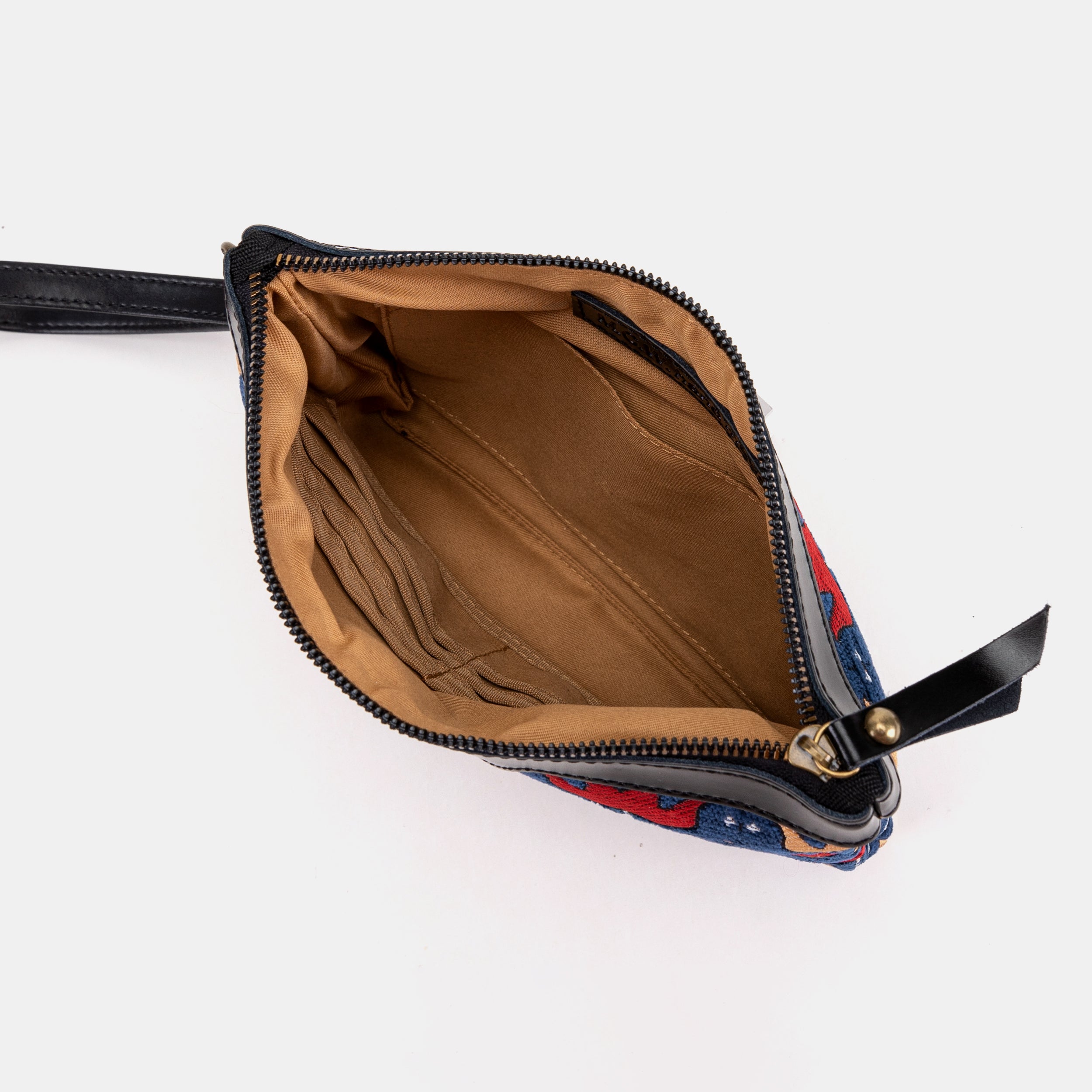 Poppy Bloom Wristlet Clutch