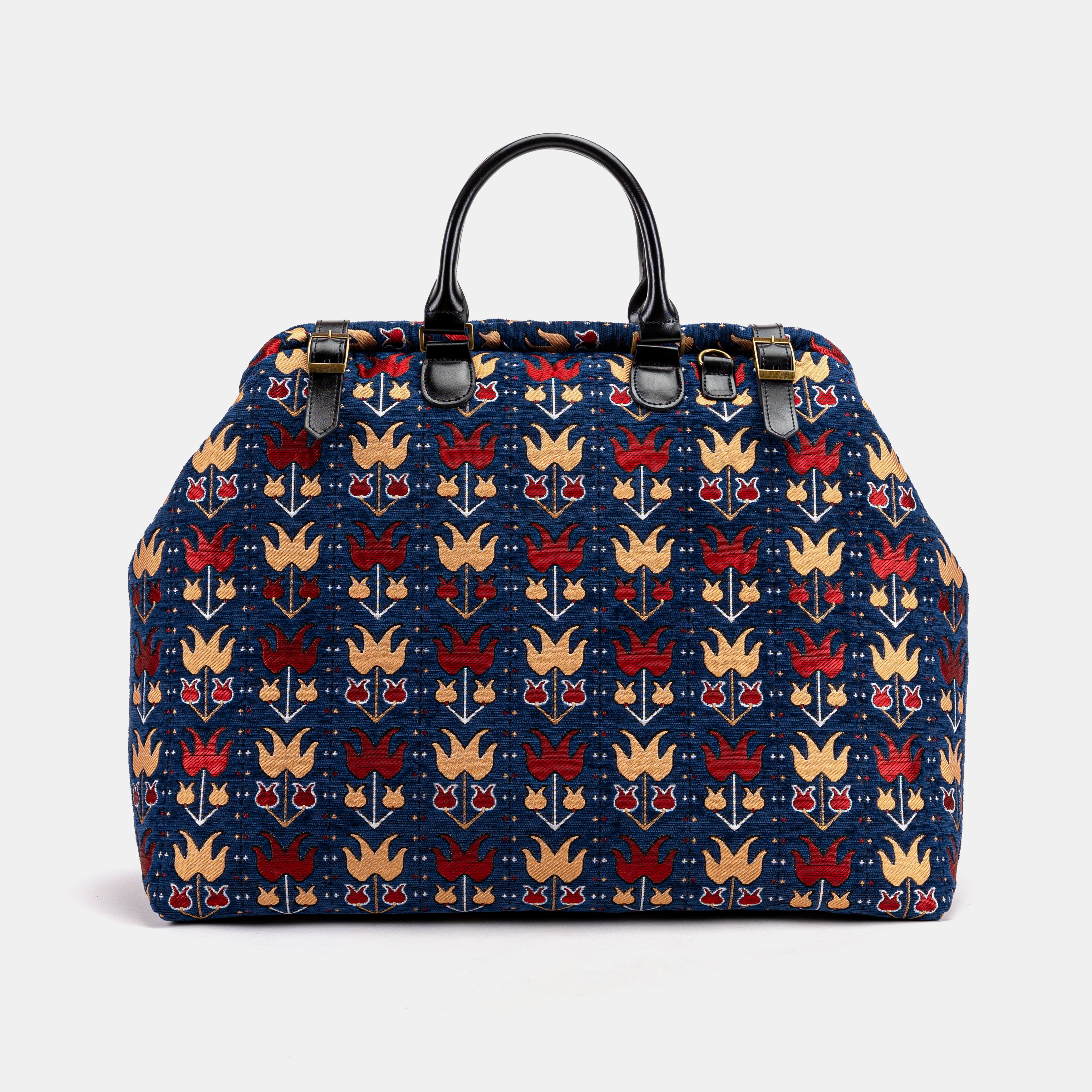 Poppy Bloom Men's Carpetbag Carpetbag of America FRONT