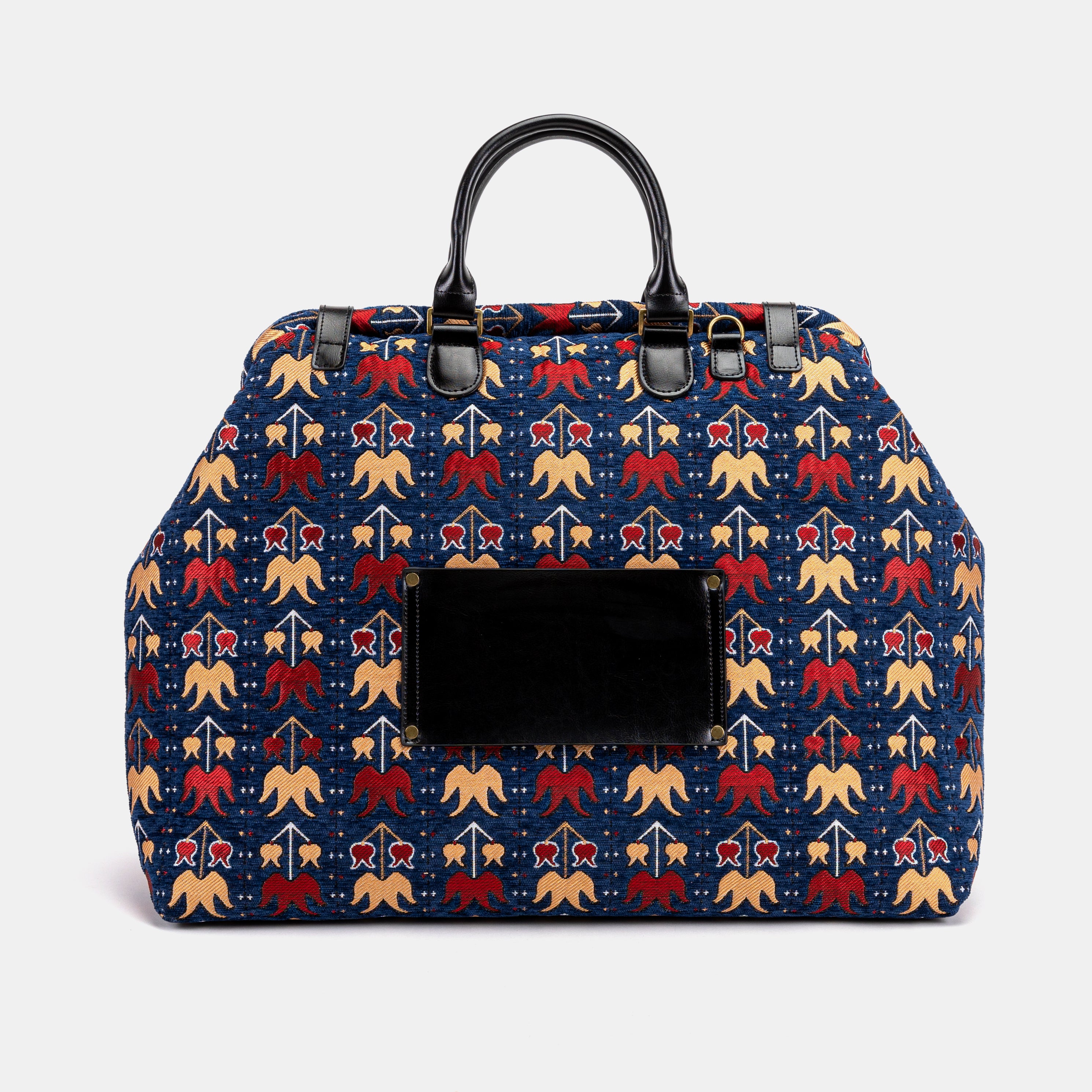 Poppy Bloom Men's Carpetbag Carpetbag of America back