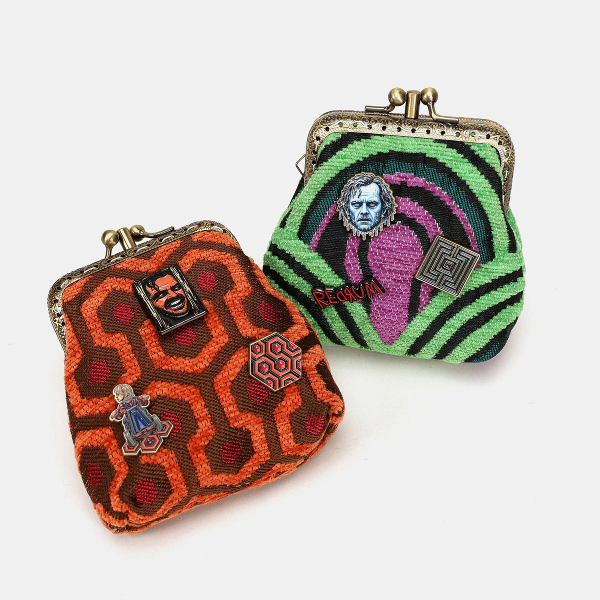 The Shining Enamel Pin Set | 6 Horror Collector Pins display
