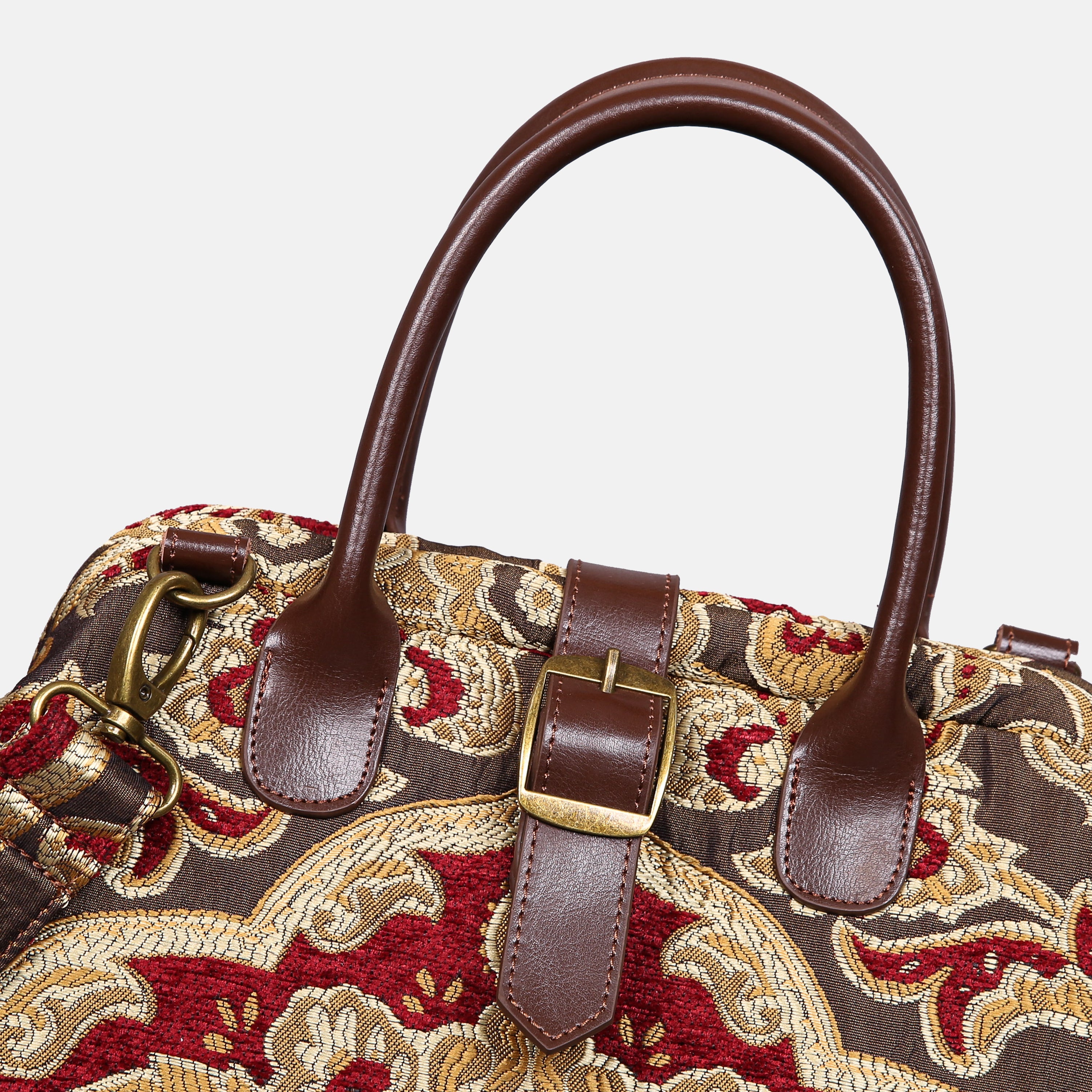 Cammino Gold Carpet Handbag Purse carpet bag MCW Handmade of America buckle