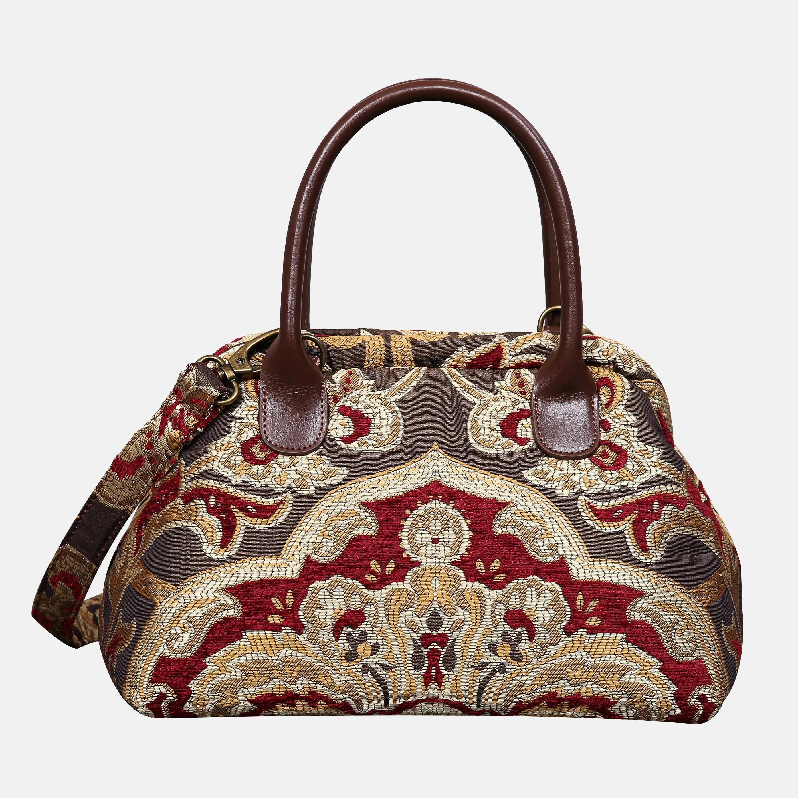 Cammino Gold Carpet Satchel carpet bag MCW Handmade of America main