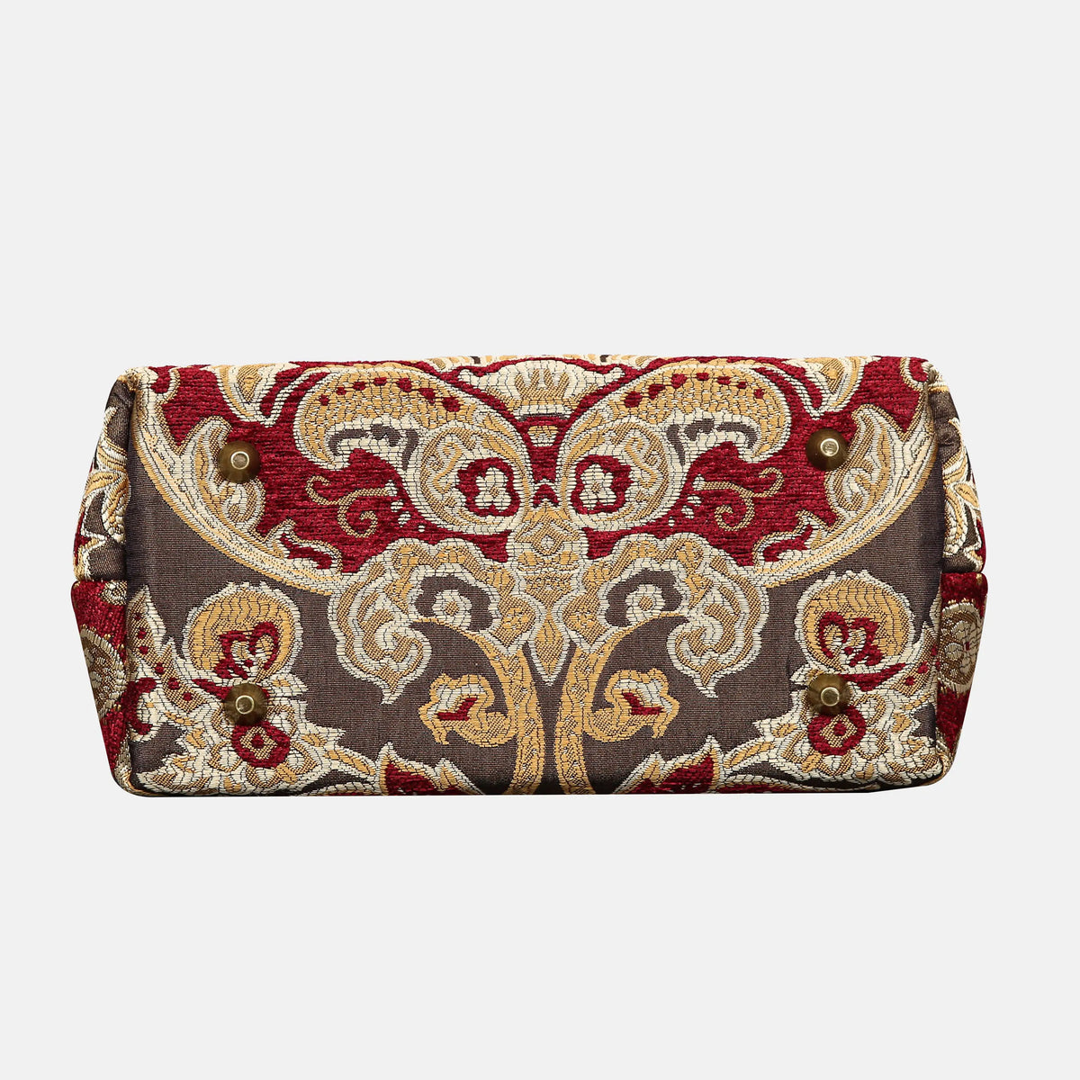Cammino Gold Carpet Satchel carpet bag MCW Handmade of America bottom