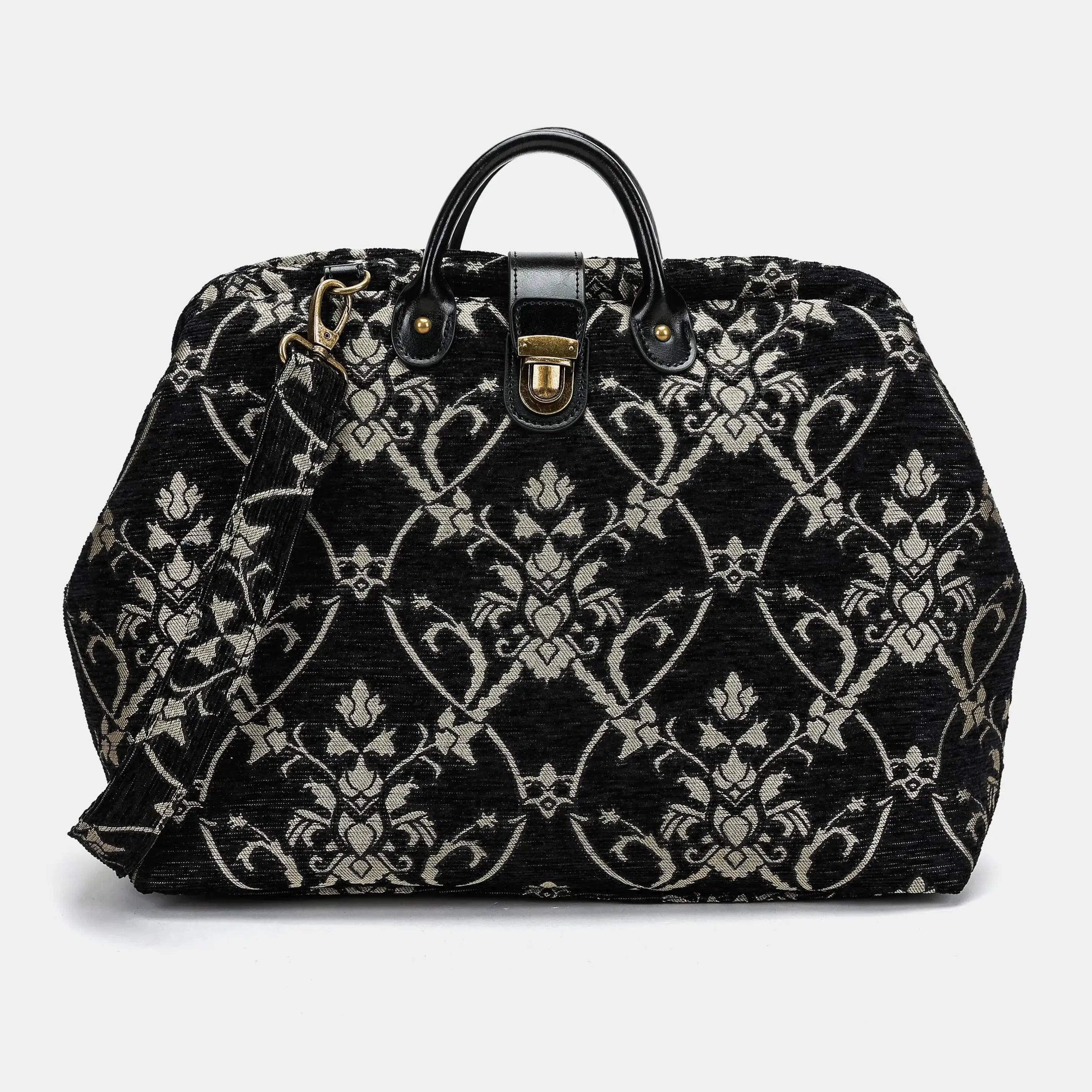 Carnaby Black Carpetbag of America main
