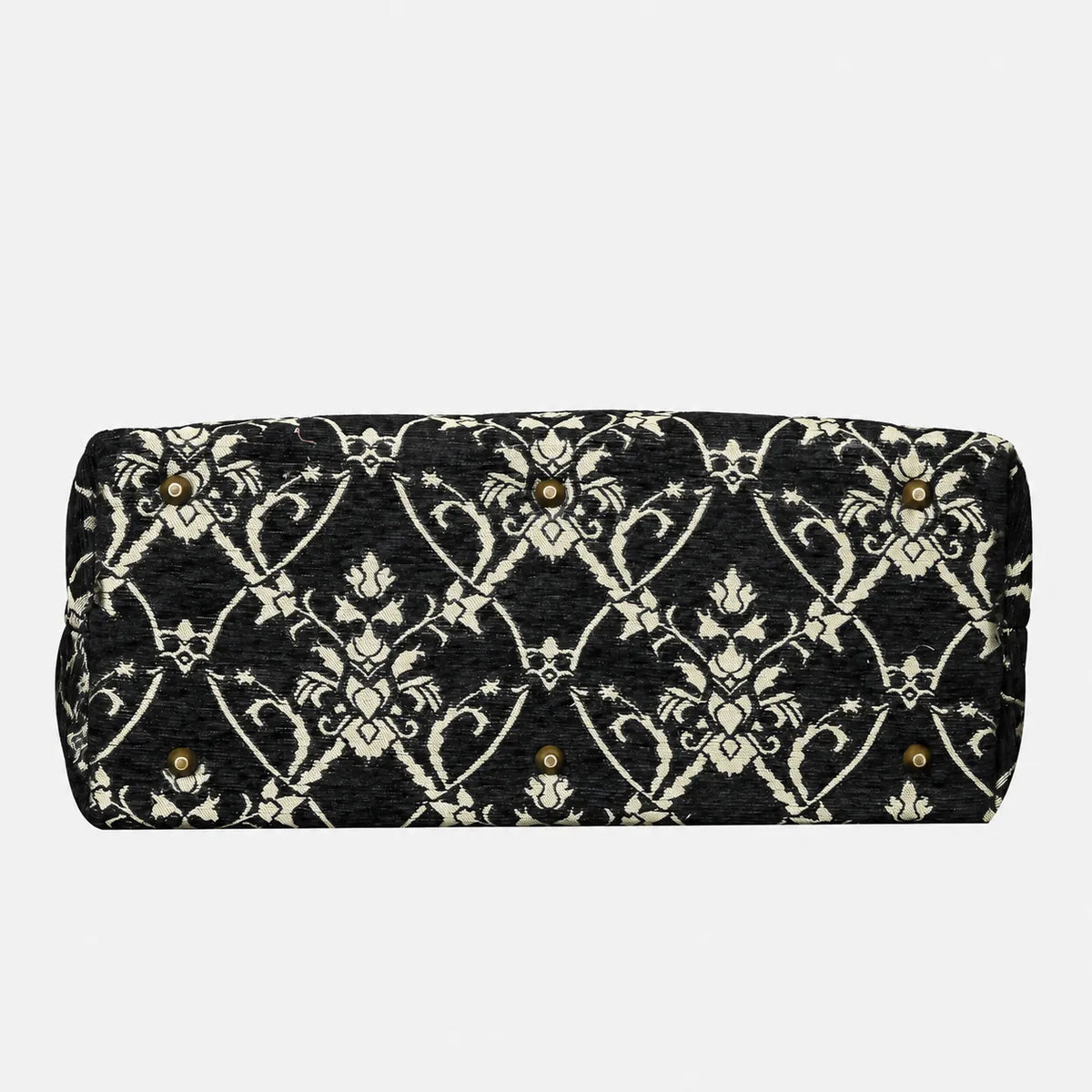 Carnaby Black Dark Green Mary Poppins Weekender Carpetbag of America bottom