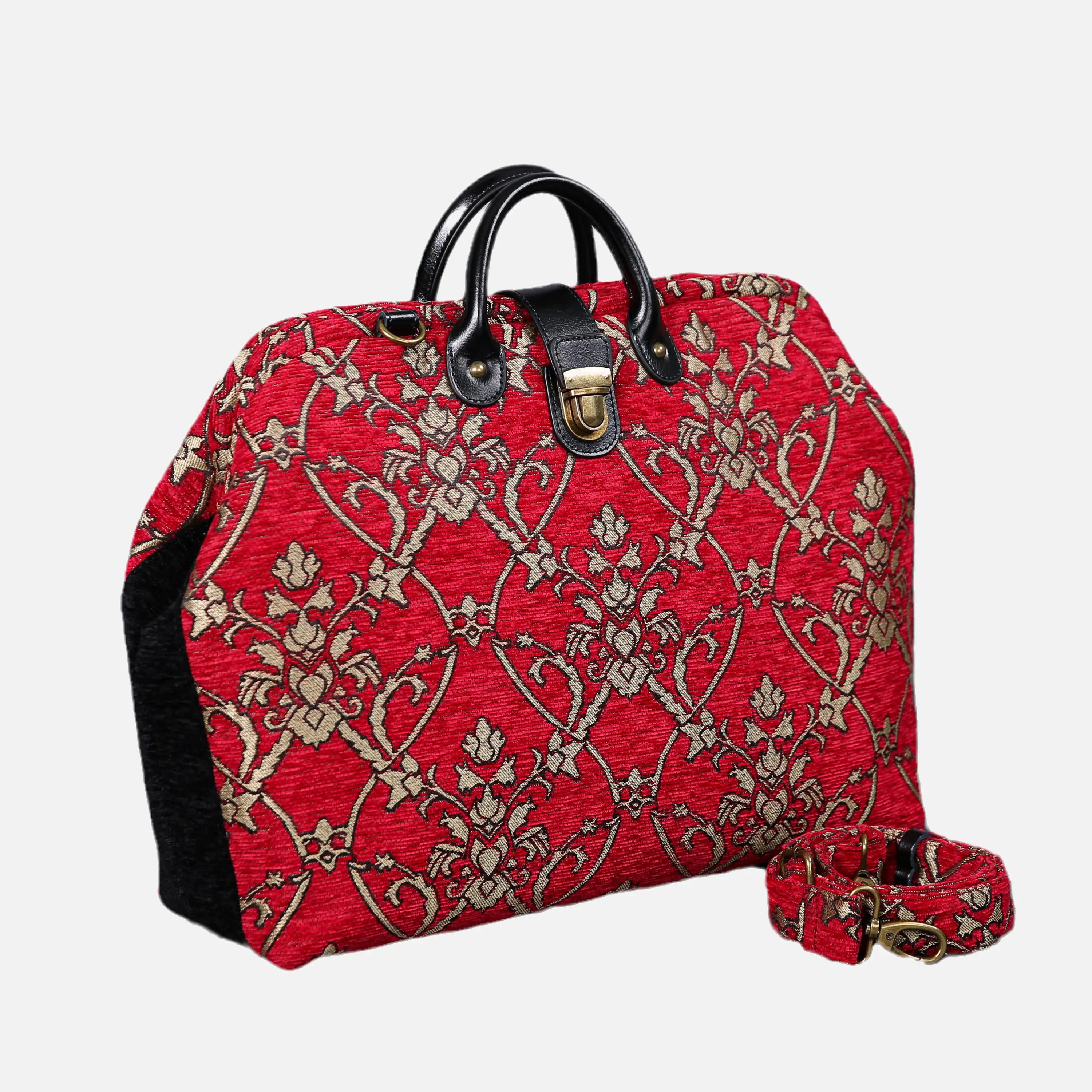 Carnaby Red carpet bag  of America with shoulder strap