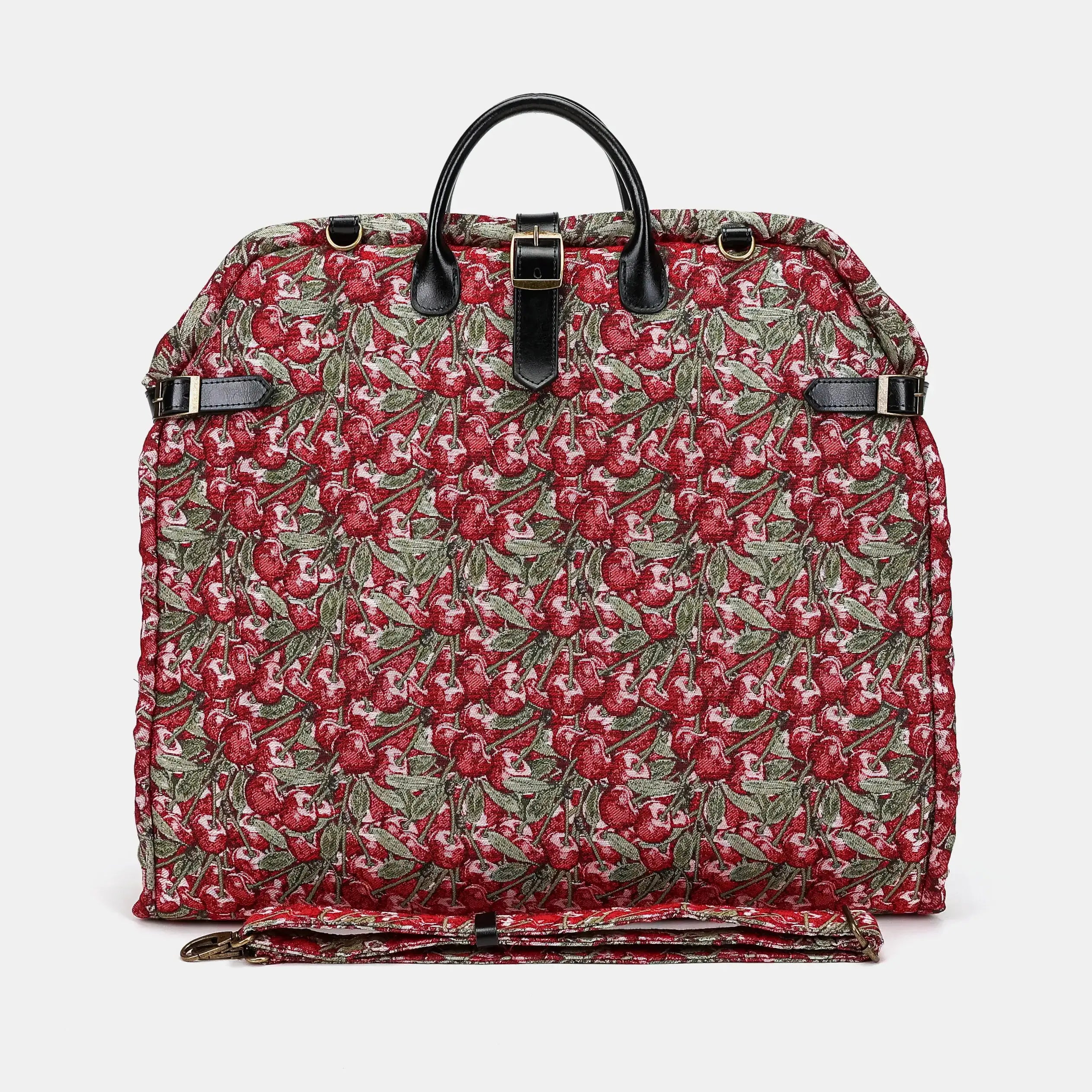 Cherry Cascade Carpet Garment Bag Carpetbag of America main