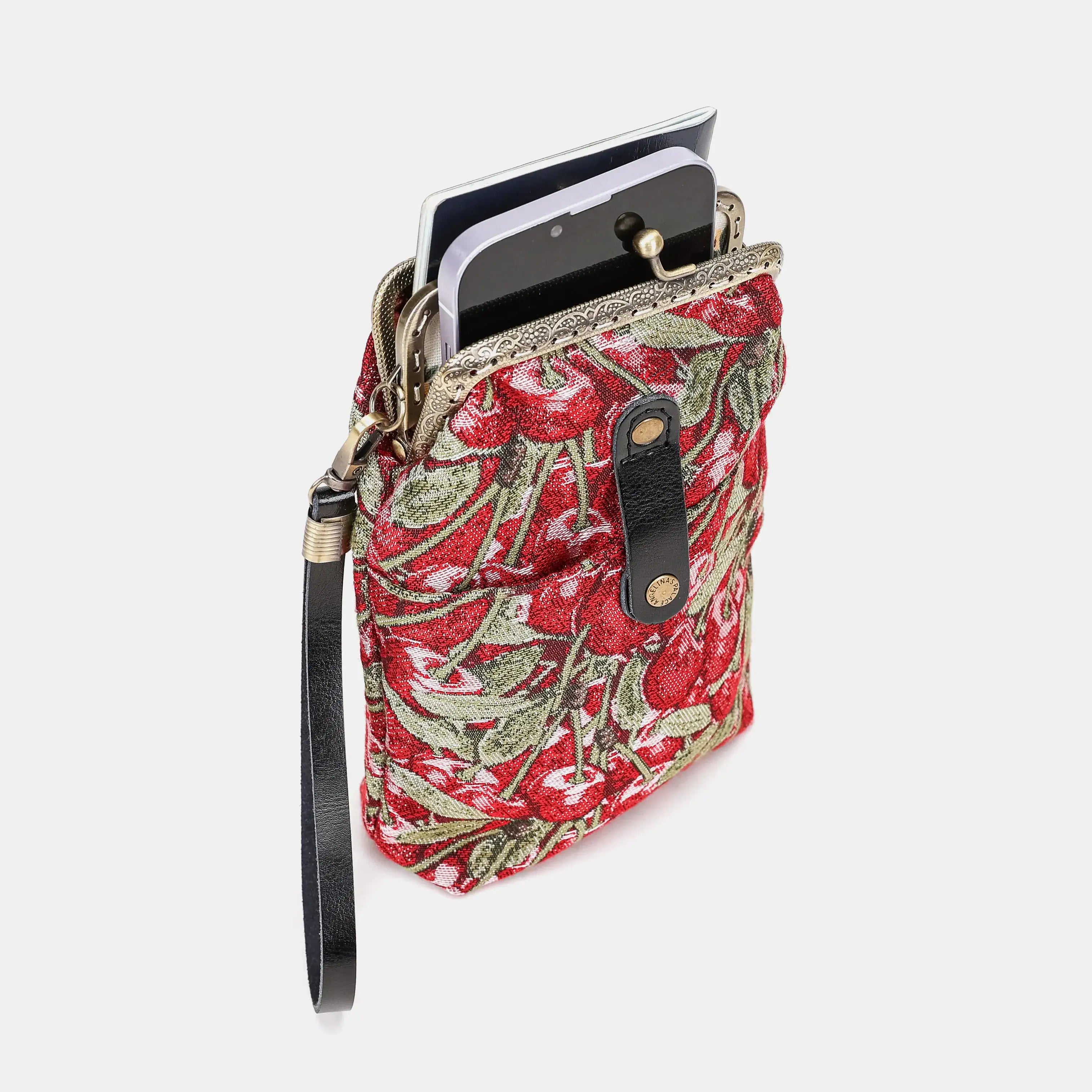 Cherry Cascade Carpet Phone Case of America overview