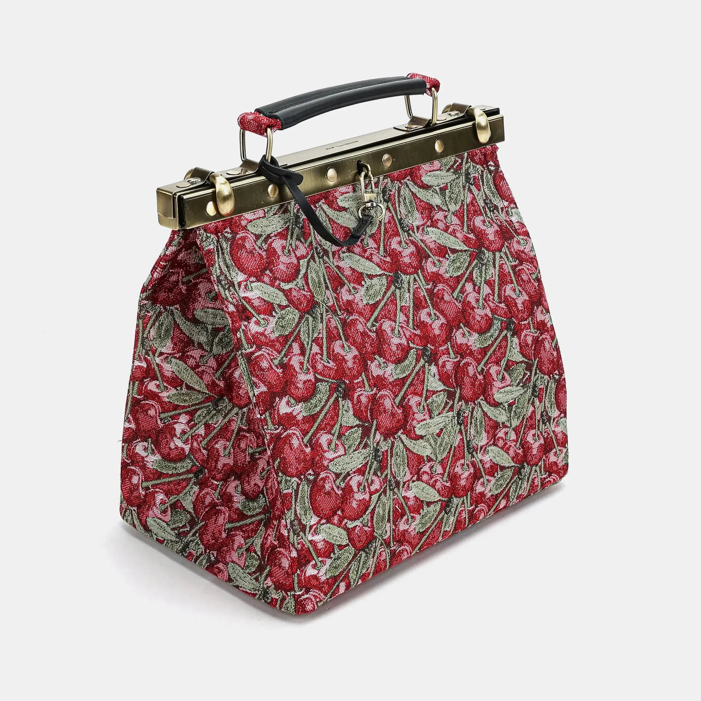 Cherry Cascade Cecile Carpet Purse Gladstone Bag of America side