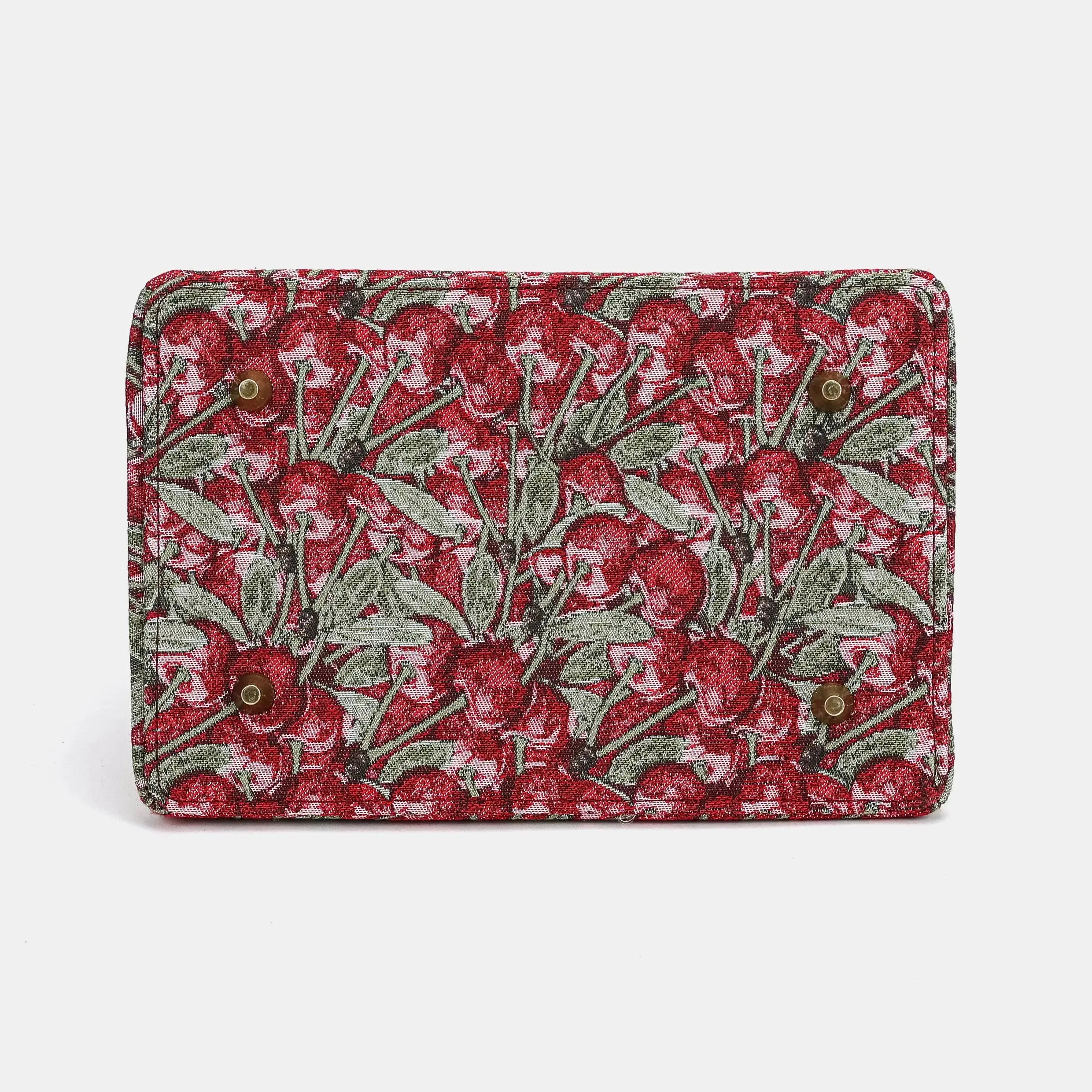 Cherry Cascade Cecile Carpet Purse Gladstone Bag of America bottom
