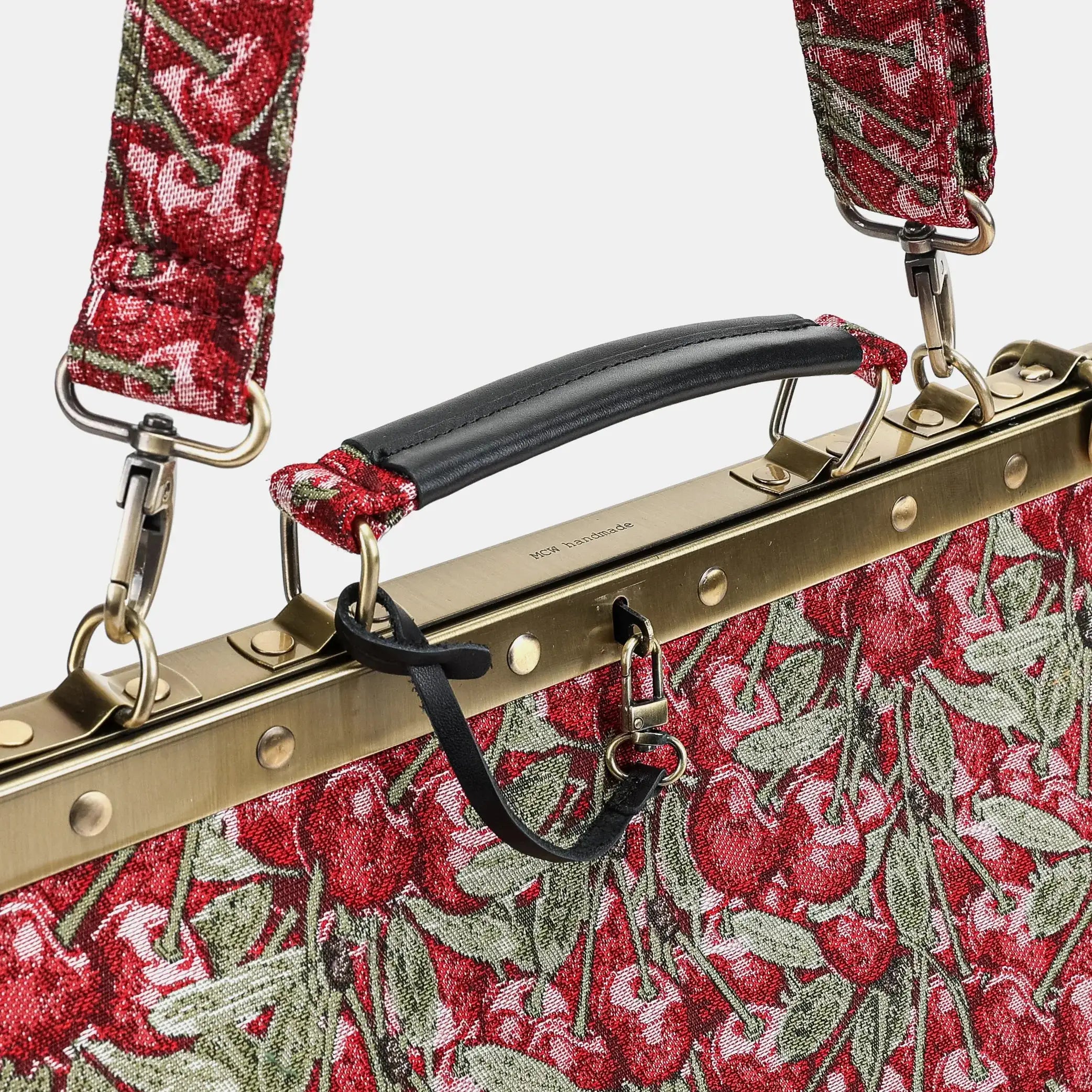 Cherry Cascade Celine Carpet Gladstone Bag of America detail