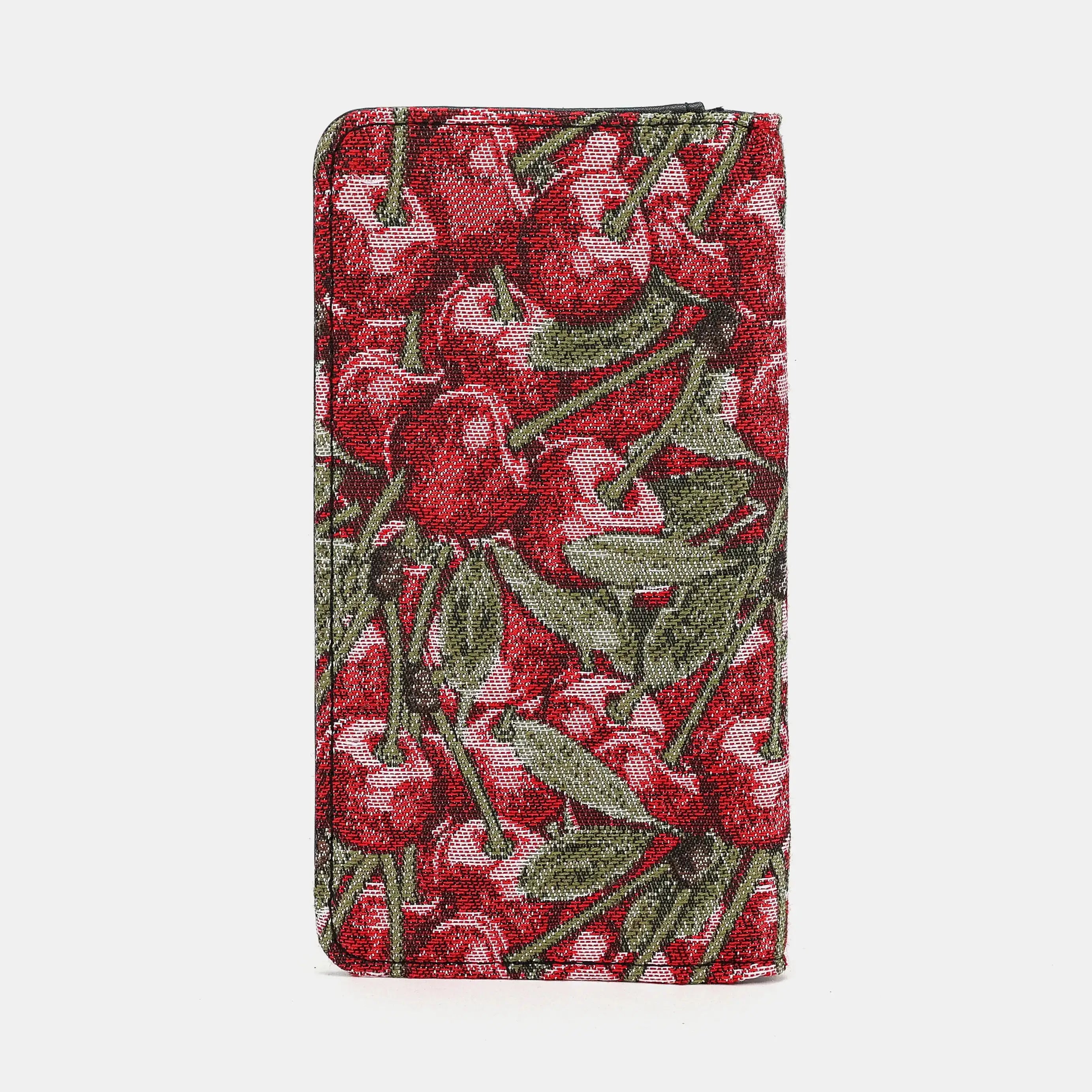 Cherry Cascade Checkbook Cover of America back