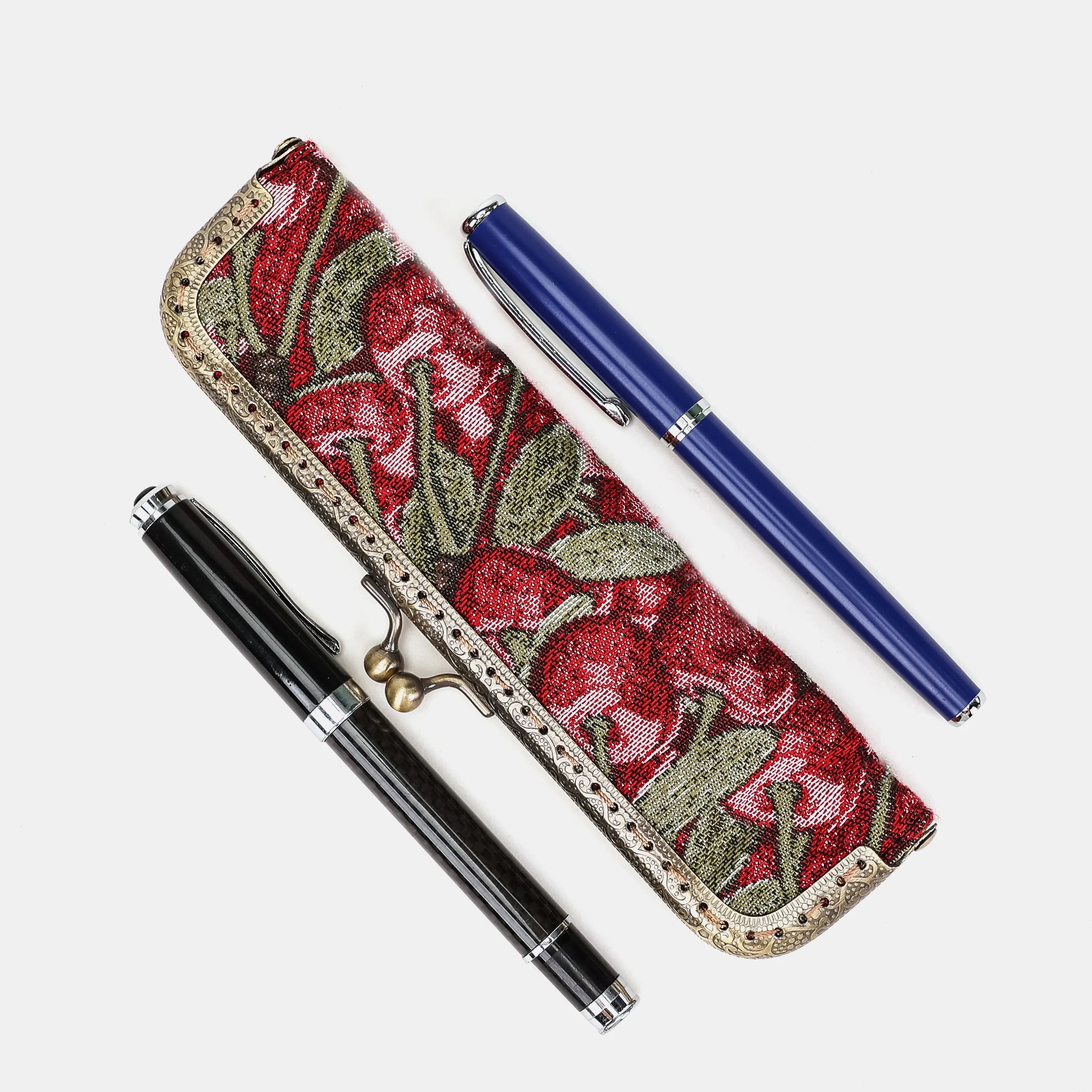 Cherry Cascade Duo Pen Case Carpetbag of America primary