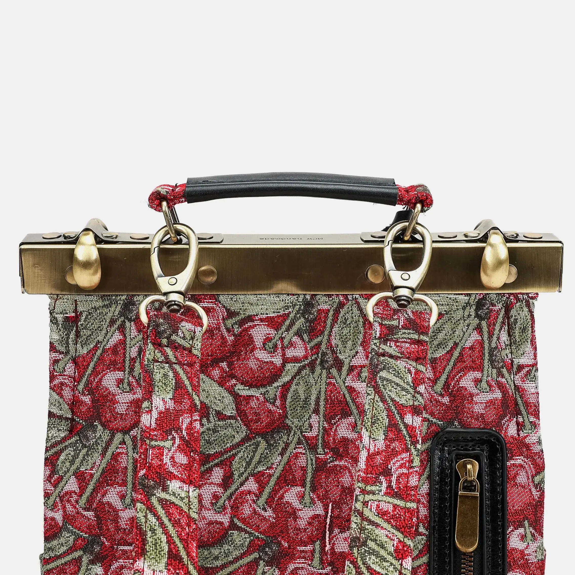 Cherry Cascade Helena Carpet Gladstone Backpack of America back details