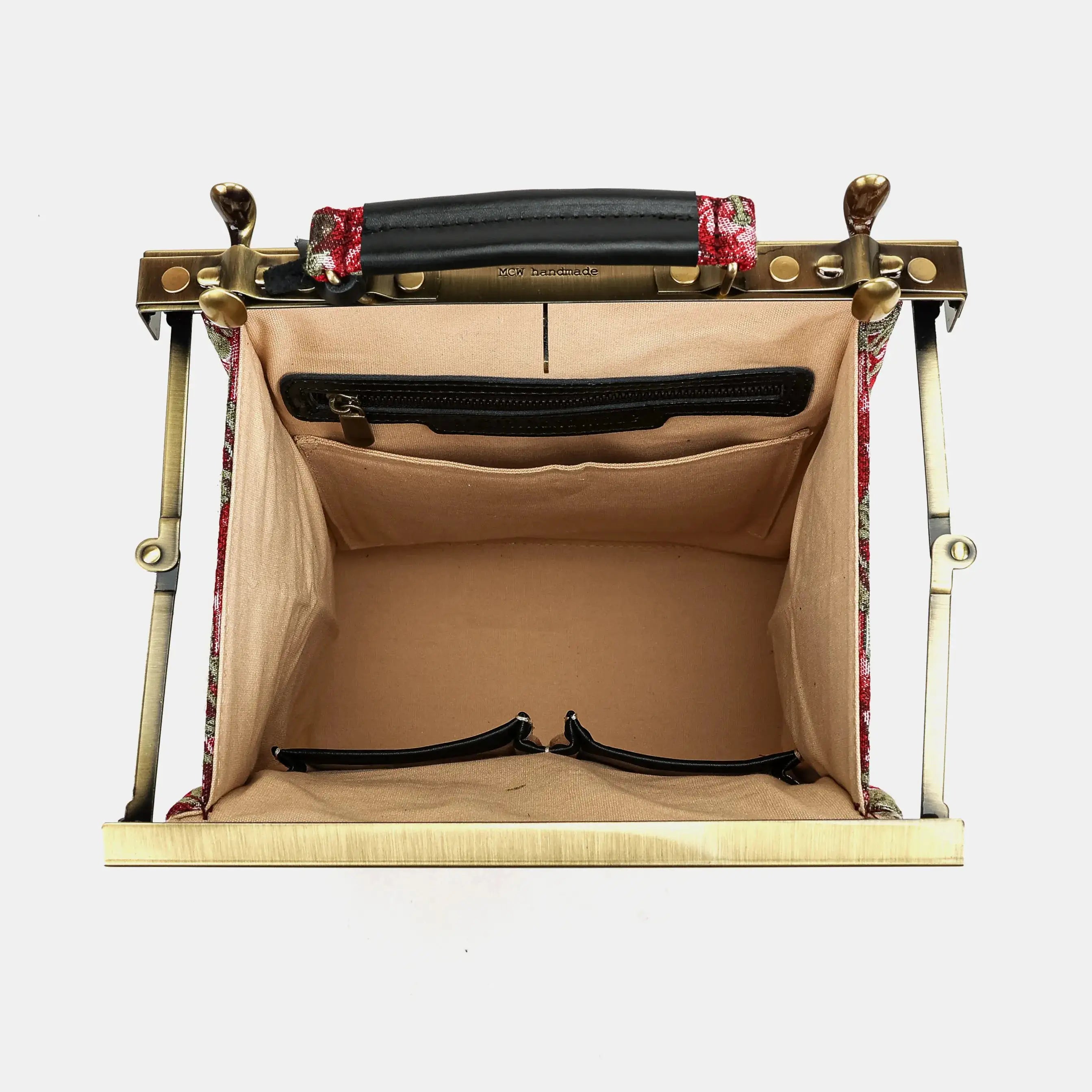 Cherry Cascade Helena Carpet Gladstone Backpack of America inside