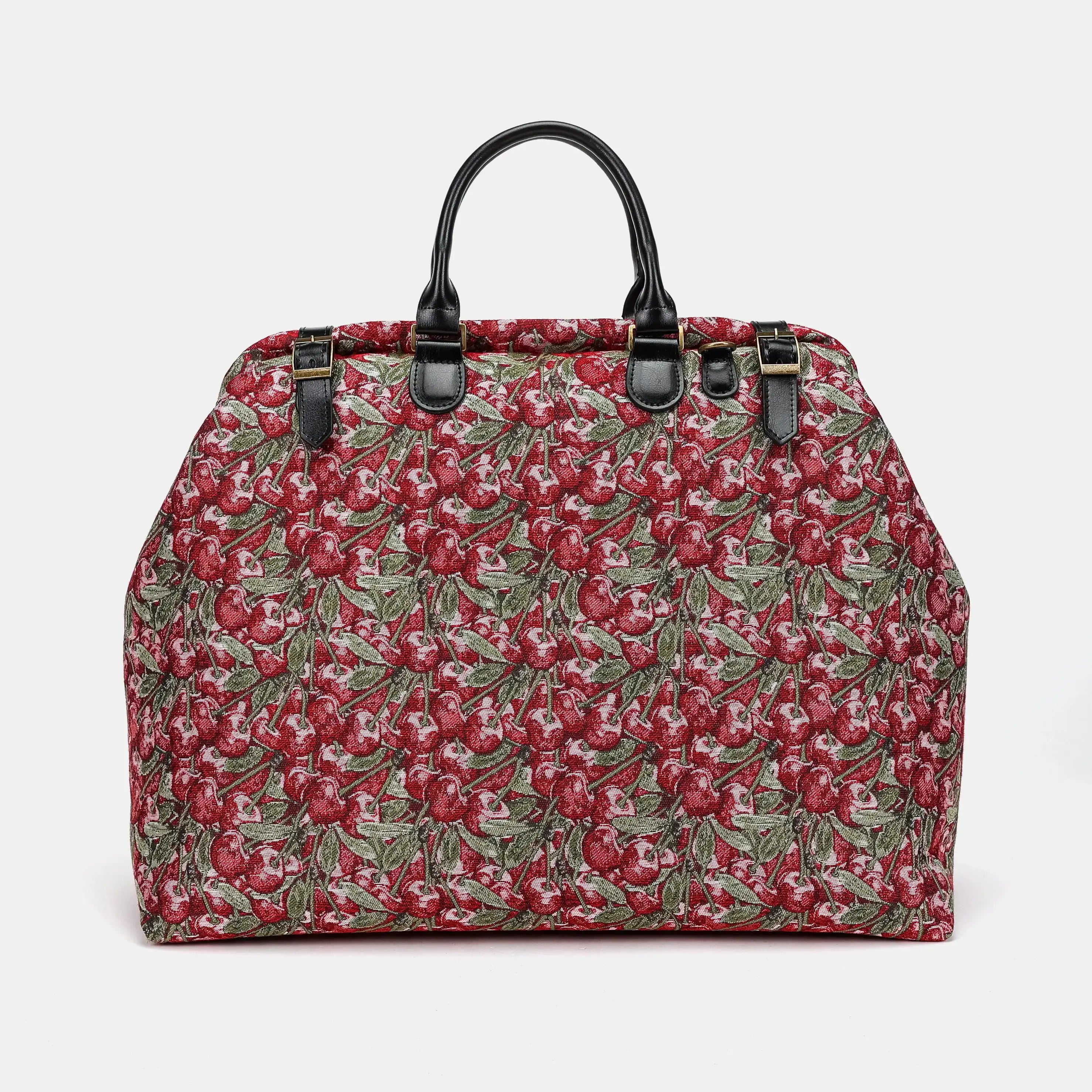 Cherry Cascade Men's Travel Carpetbag of America front-1