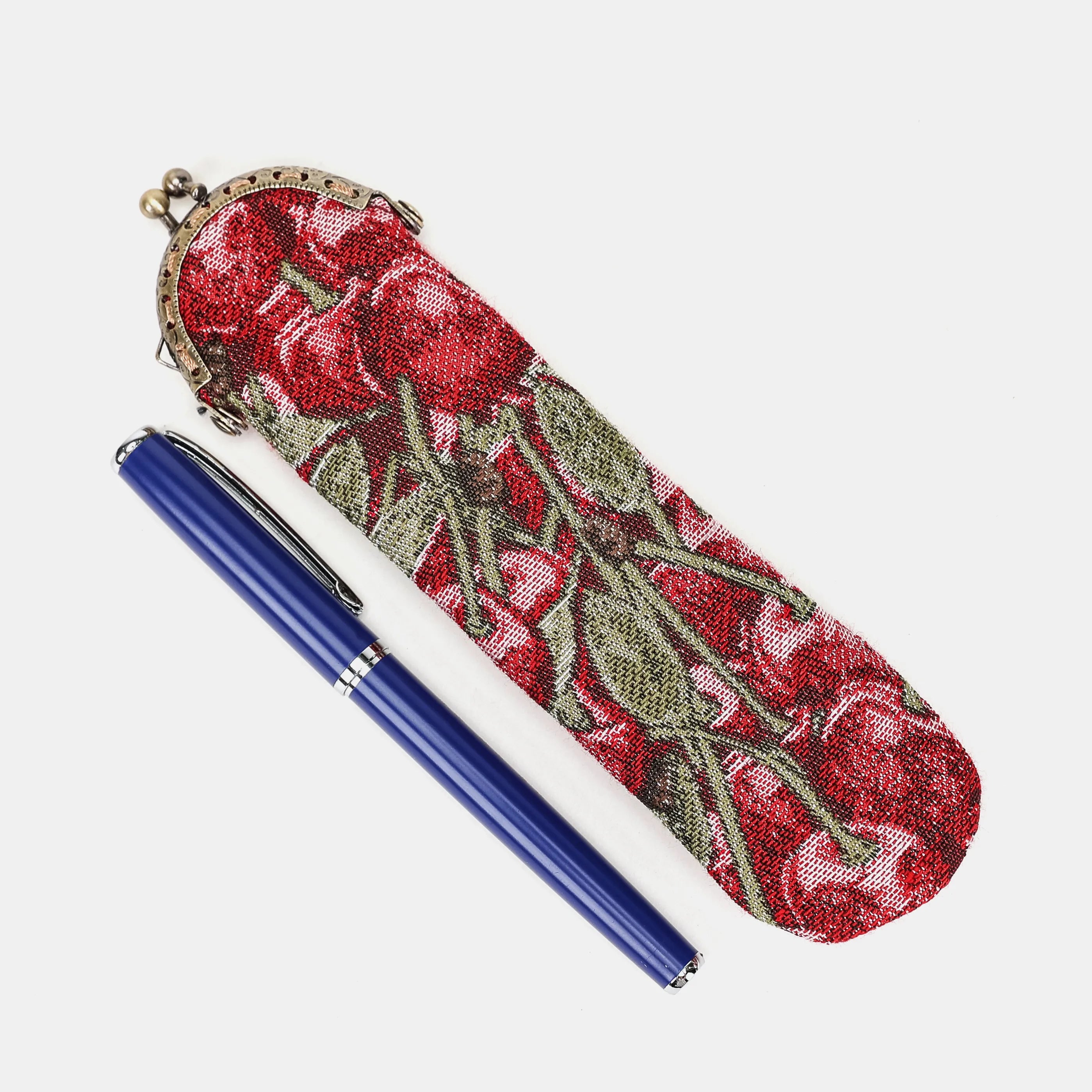 Cherry Cascade Solo Pen Case Carpetbag of America main