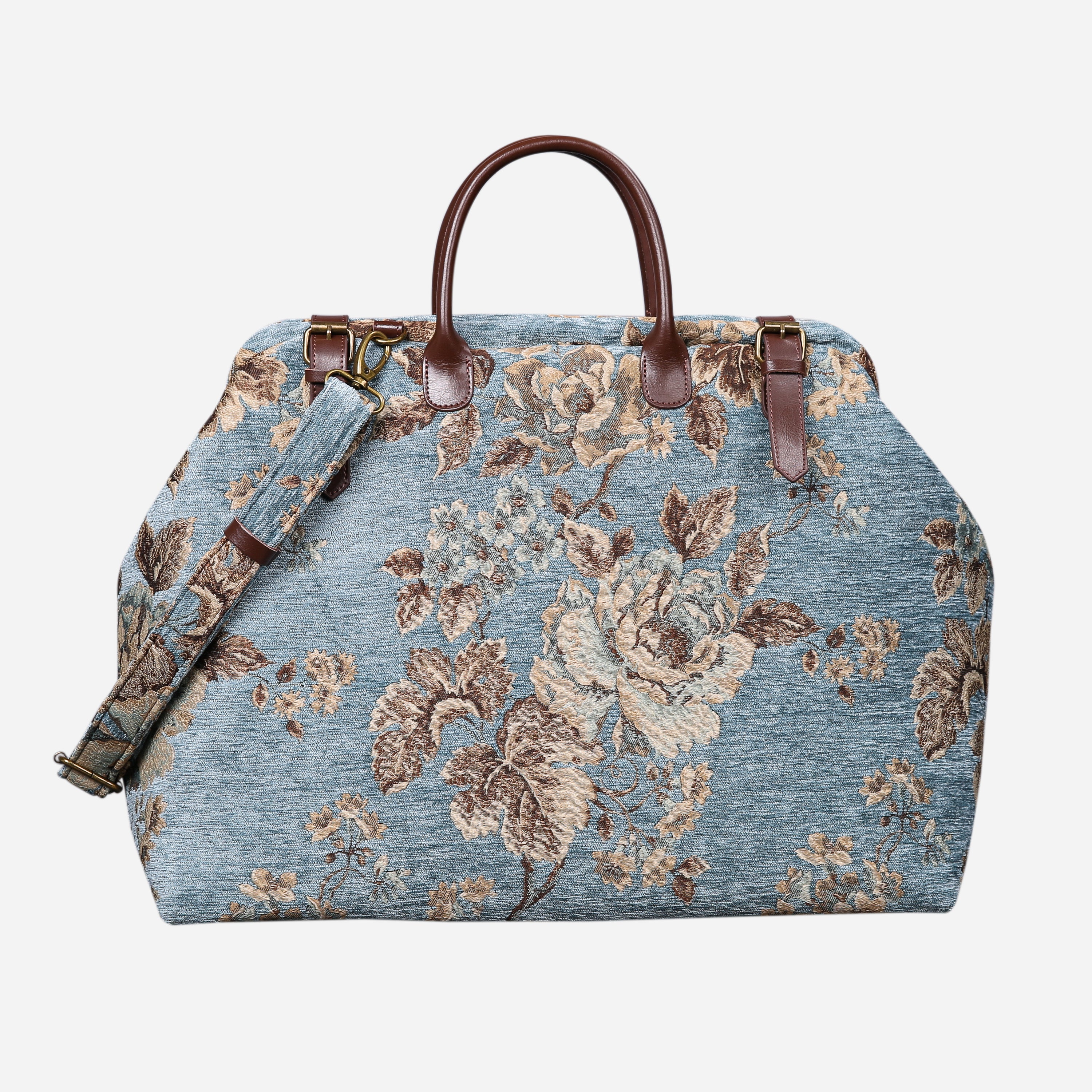 Chintz Dockside Blue Large Carpetbag  of America  main